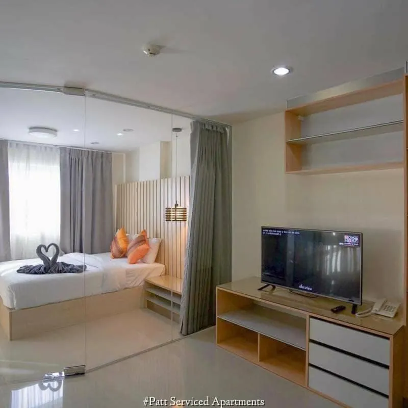 Bed in Patt Serviced Apartments