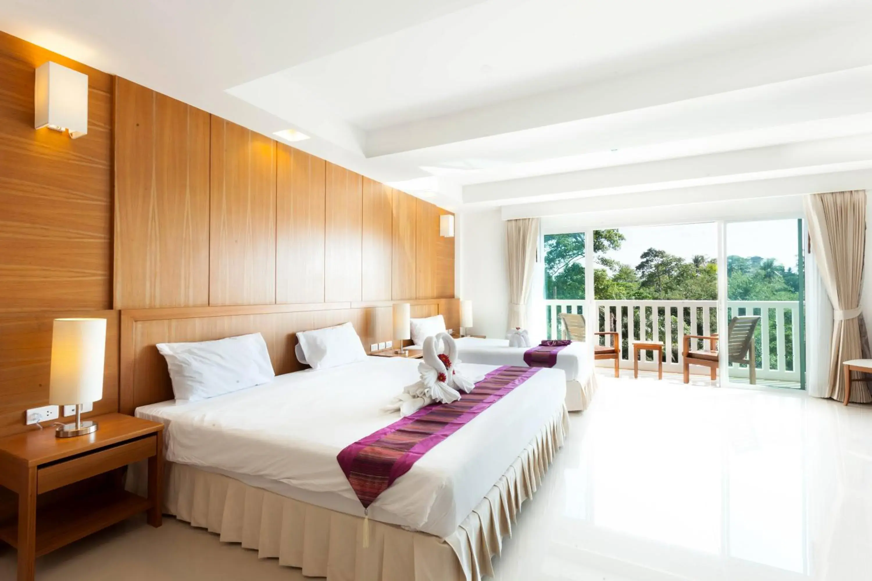 Family Room with Balcony in Rawai Princess Hotel Family Room with Balcony in Rawai Princess Hotel