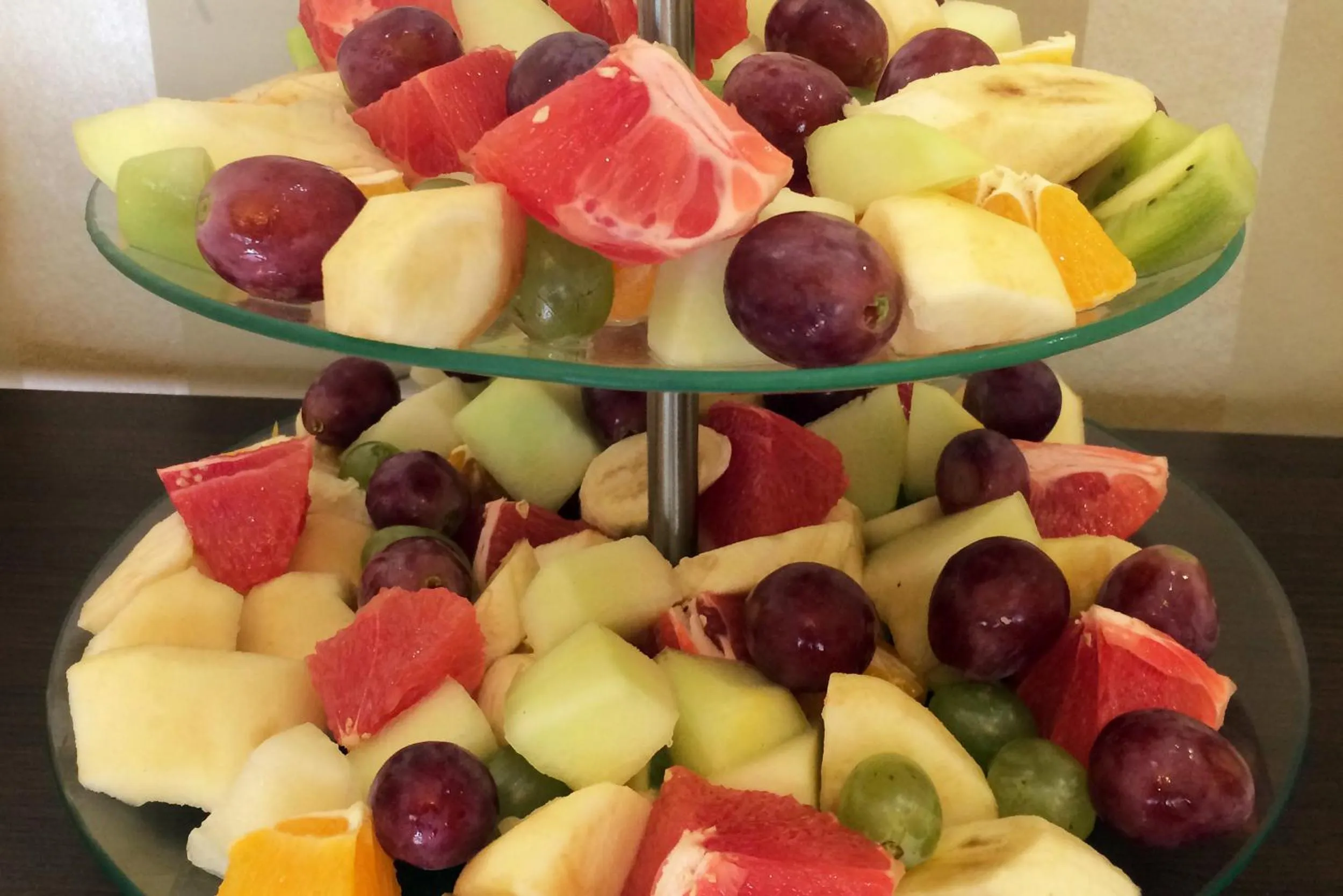 Continental breakfast in Hotel Les Jardins Carol