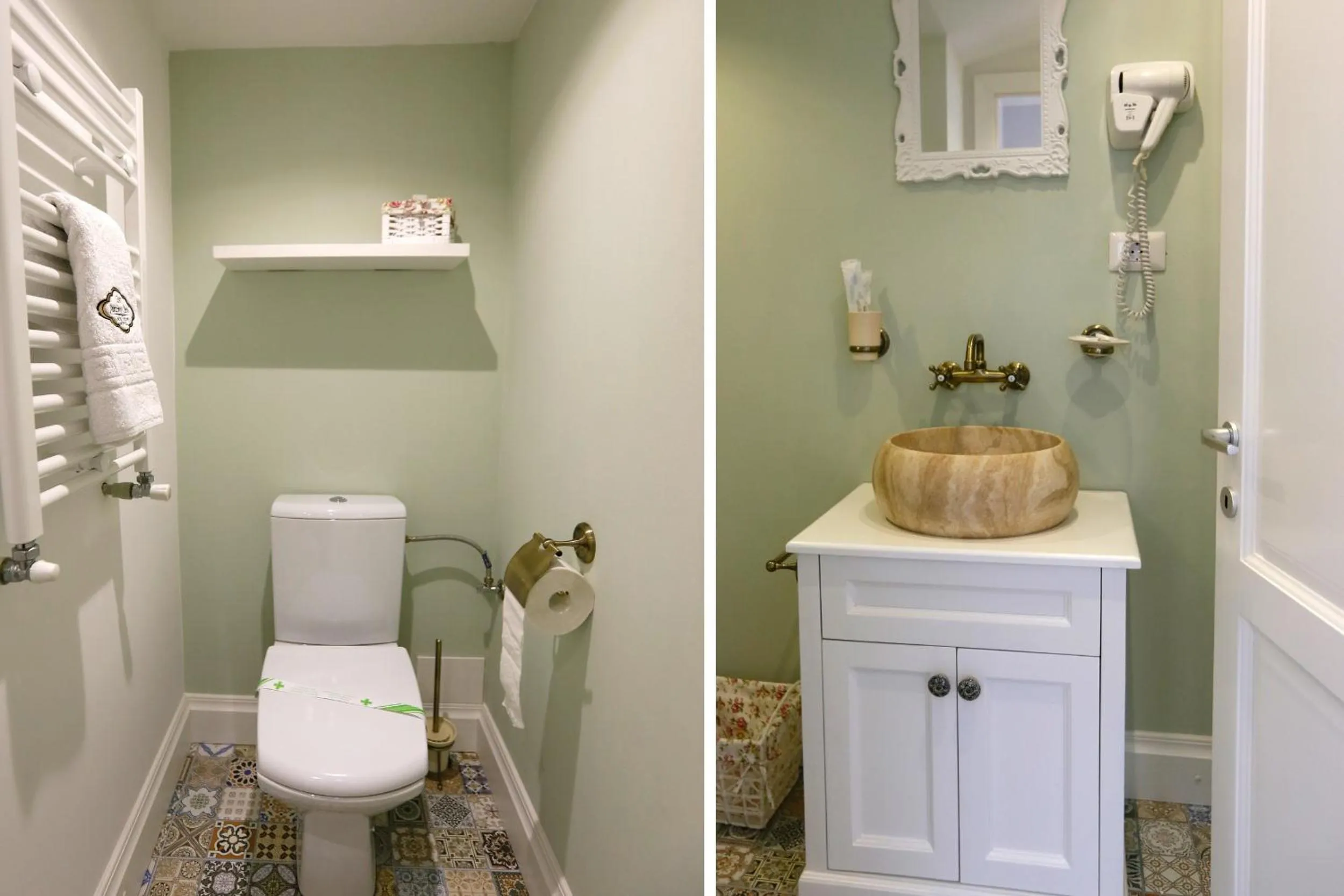 Bathroom in Hotel Les Jardins Carol