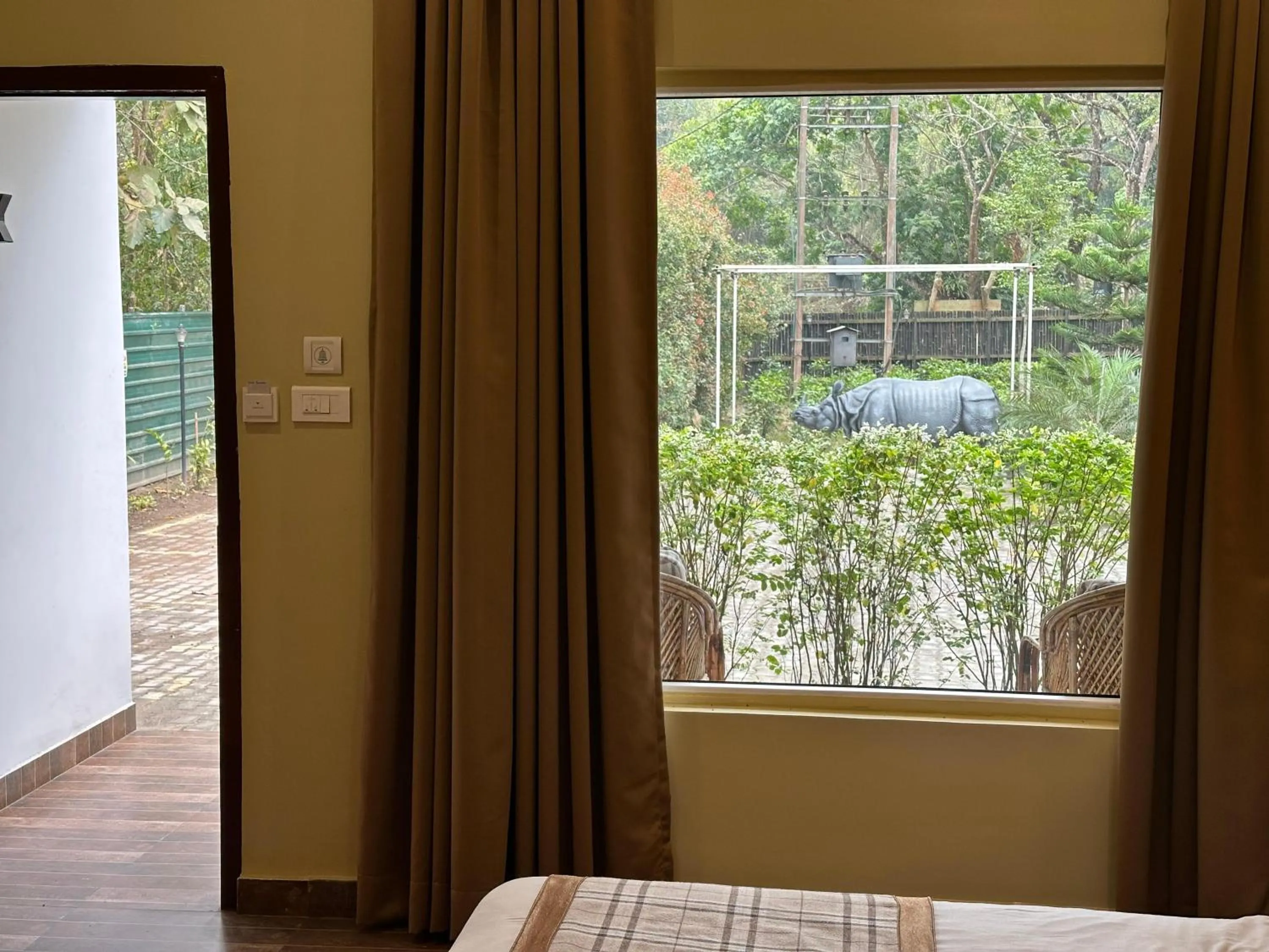 View (from property/room) in Jungleciti House, Kaziranga National Park