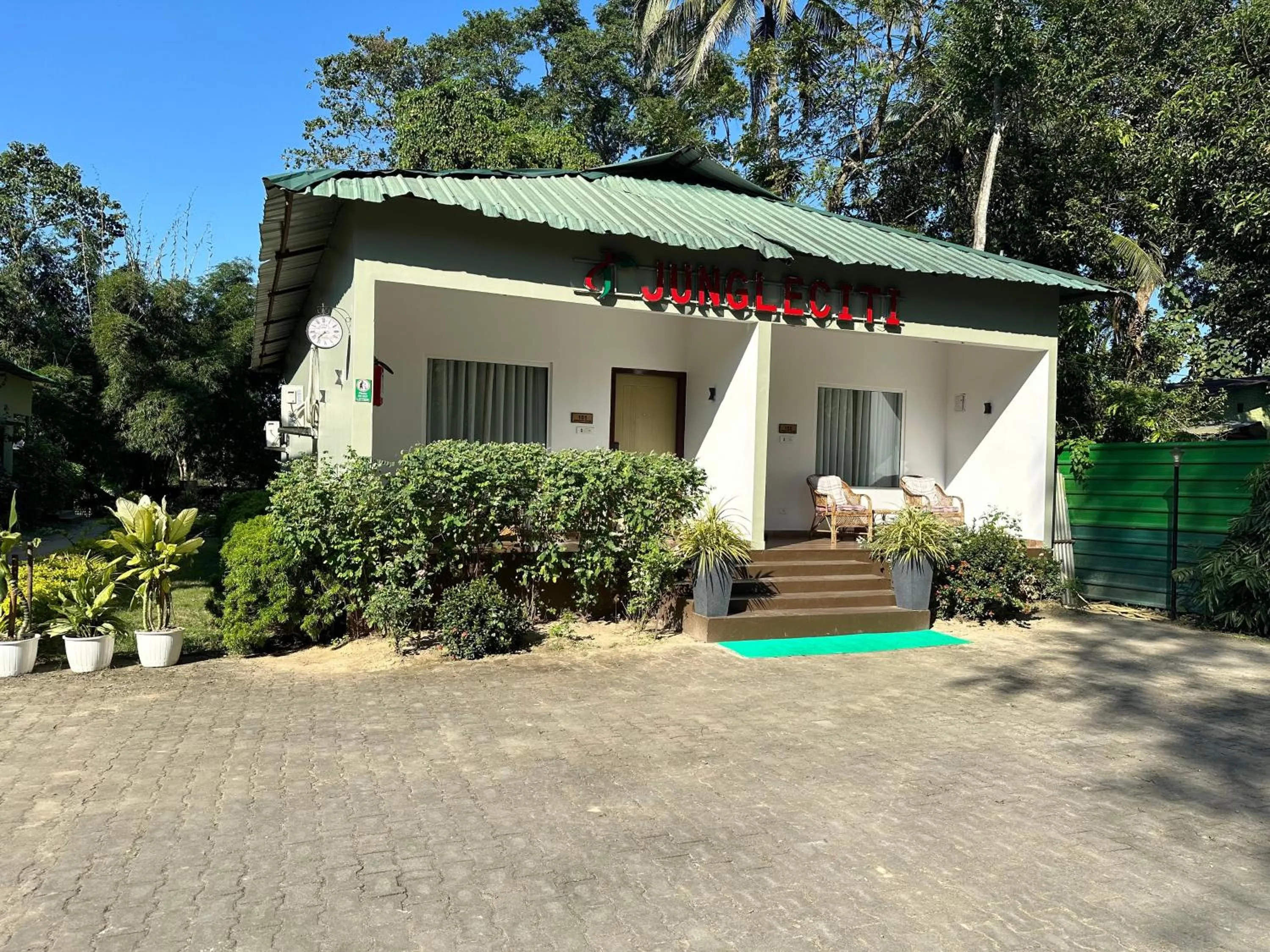 Property building in Jungleciti House, Kaziranga National Park