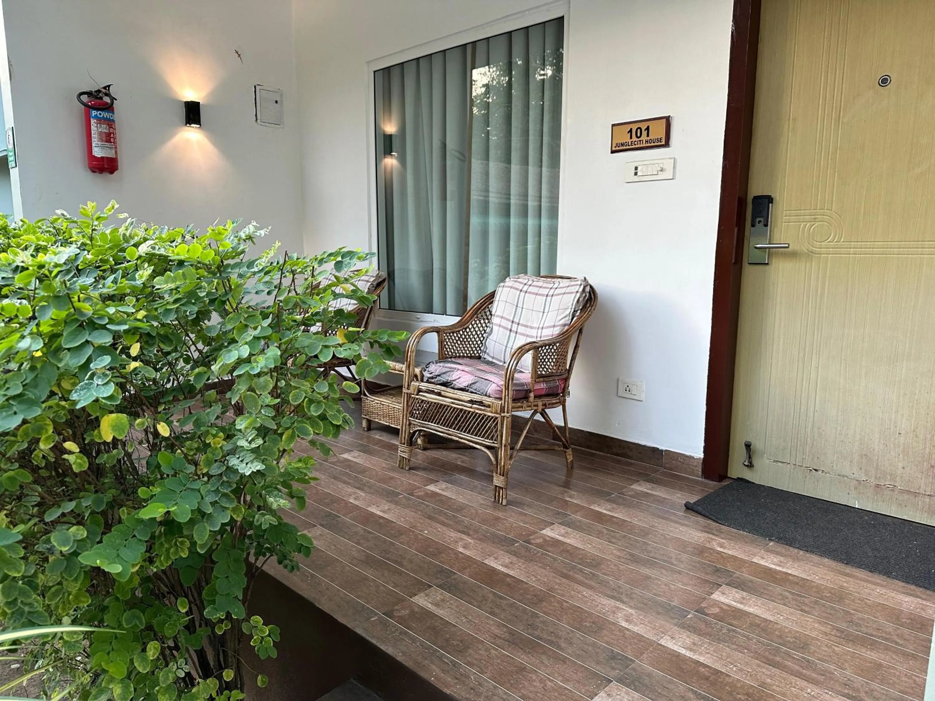 View (from property/room) in Jungleciti House, Kaziranga National Park