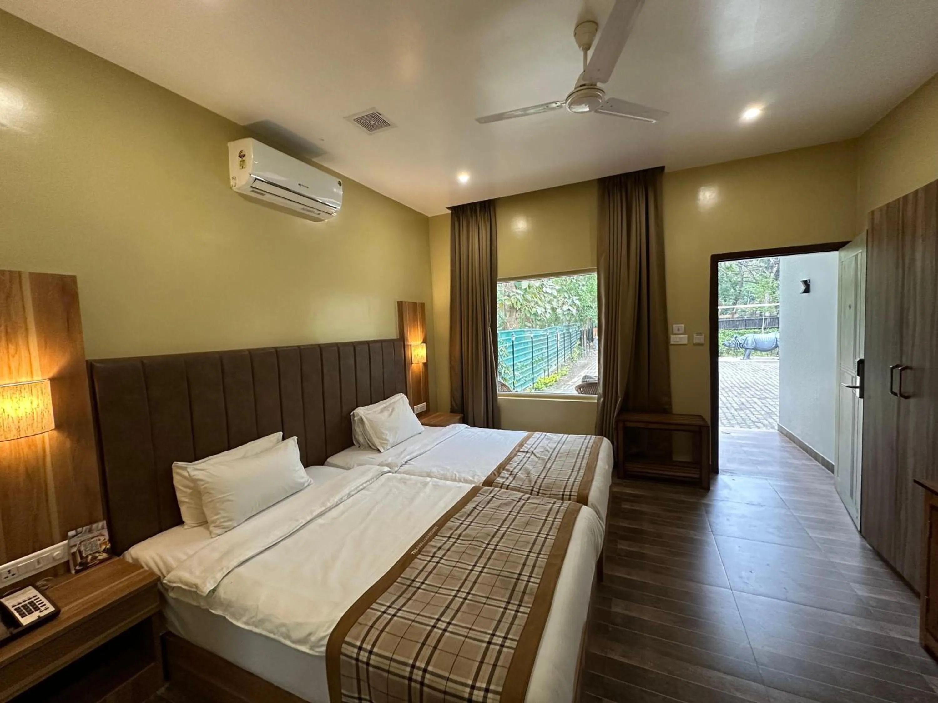 Photo of the whole room in Jungleciti House, Kaziranga National Park