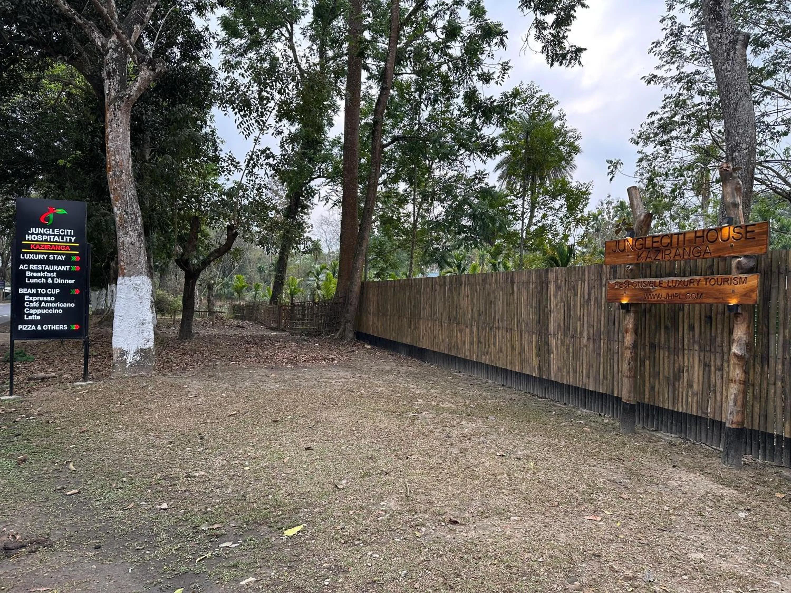 Garden in Jungleciti House, Kaziranga National Park