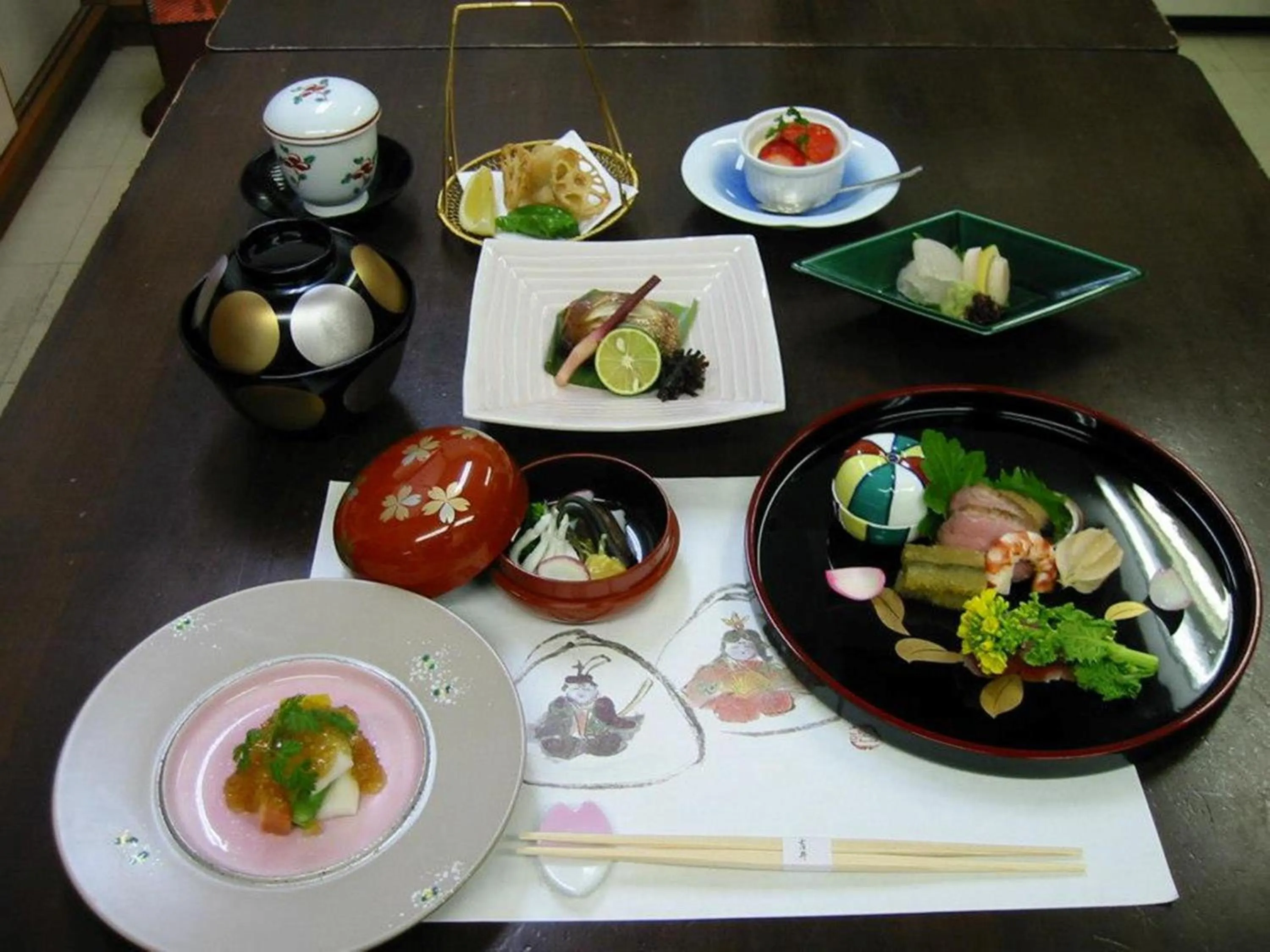 Food in Yoshii Ryokan