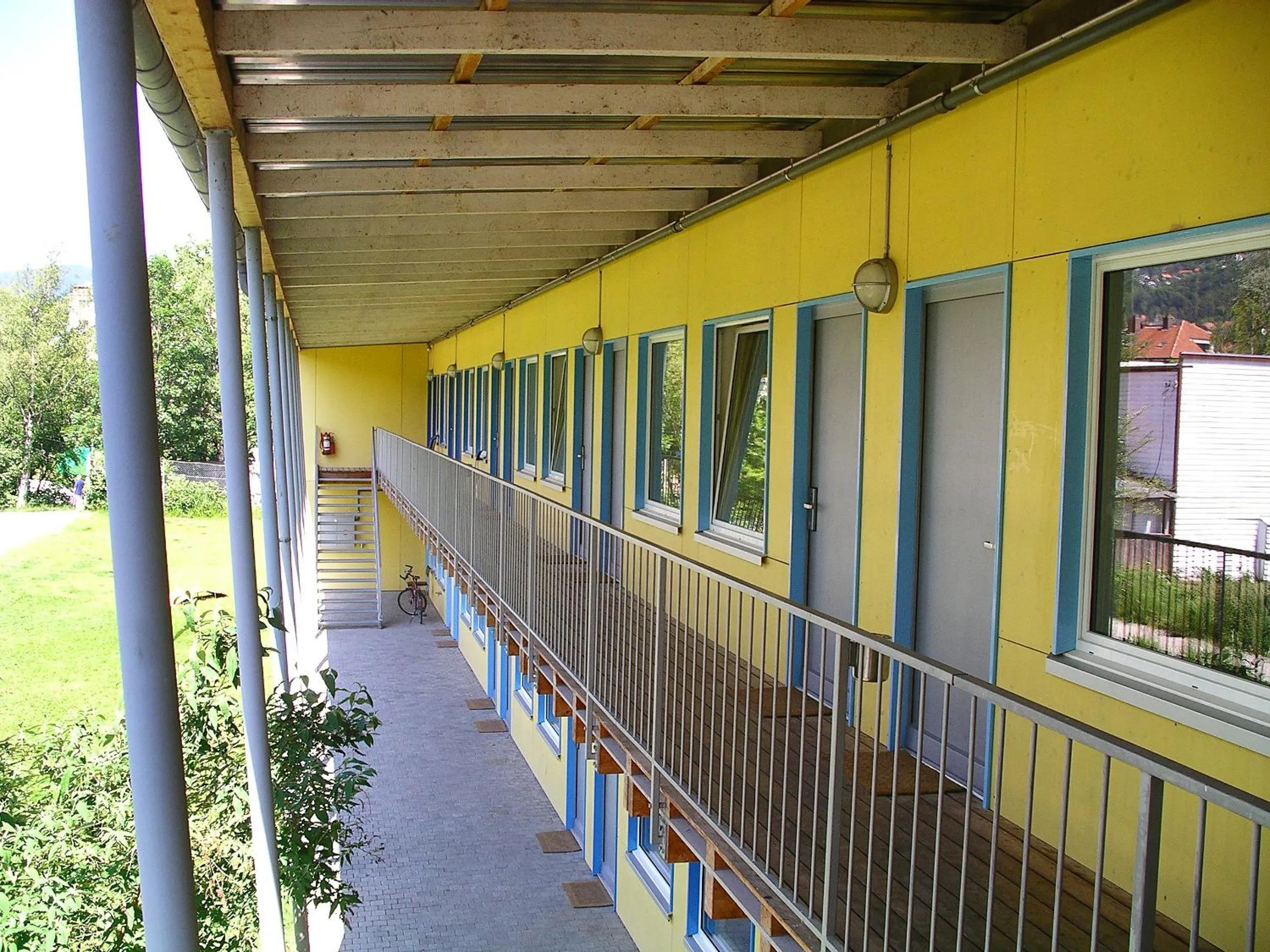 Facade/entrance in Swiss Hostel Lago Lodge