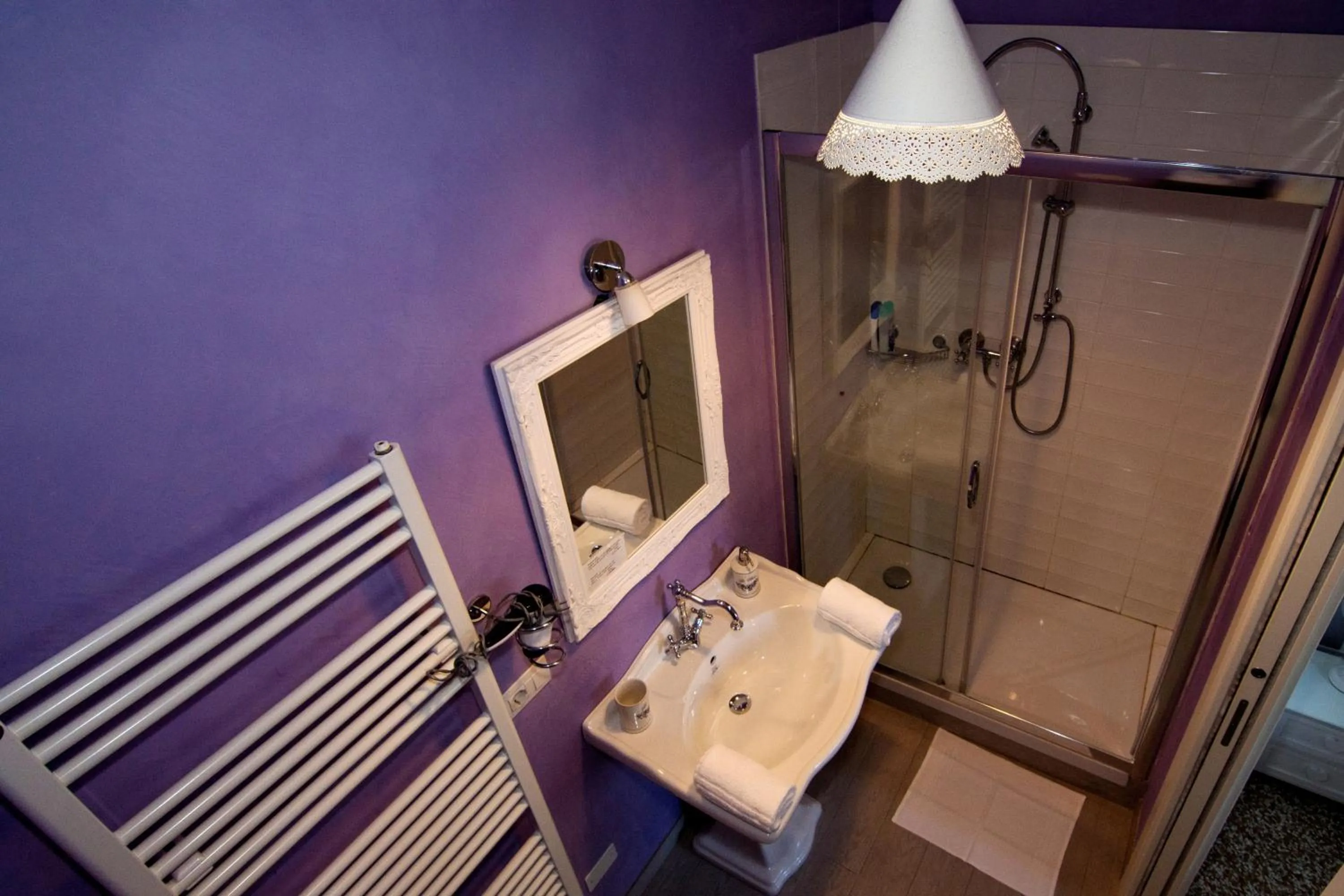 Bathroom in B&B La Porta Rossa