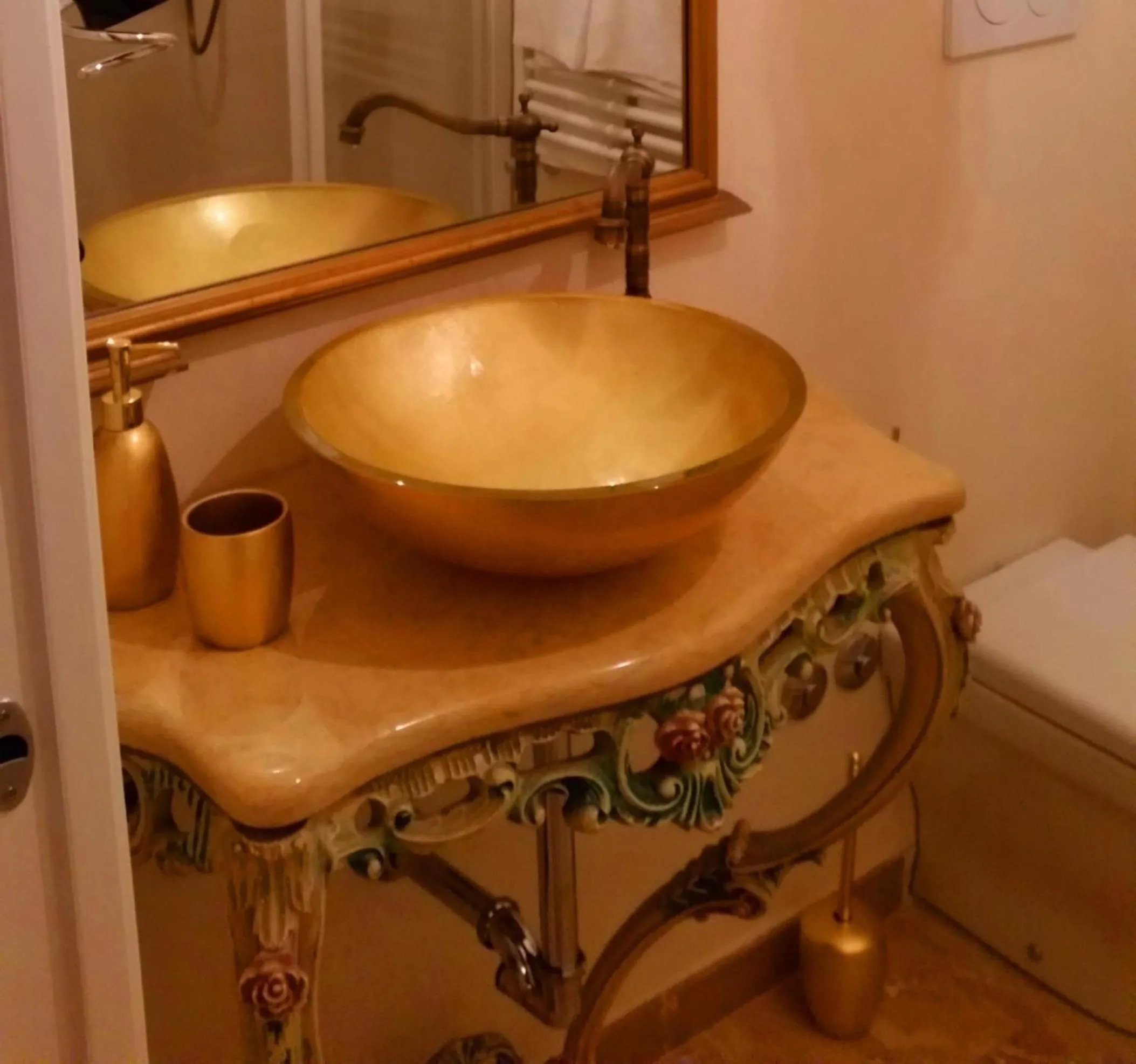 Bathroom in B&B La Porta Rossa