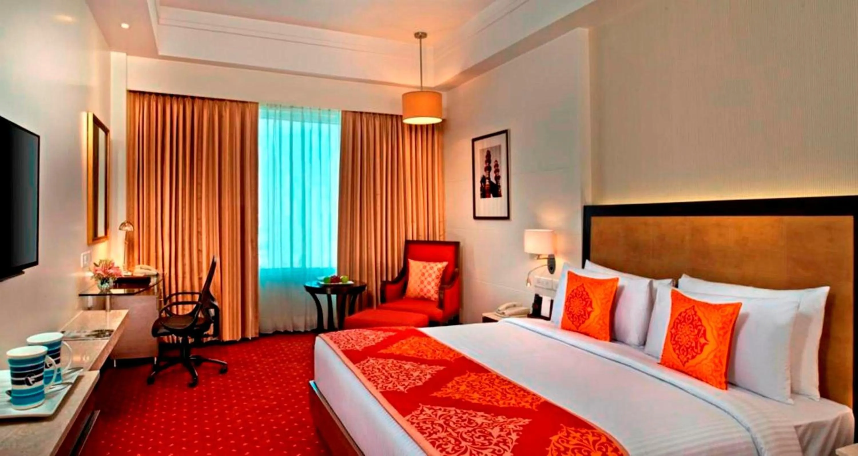 Bedroom, Bed in Fortune Park JPS Grand Rajkot - Member ITC Hotels' Group
