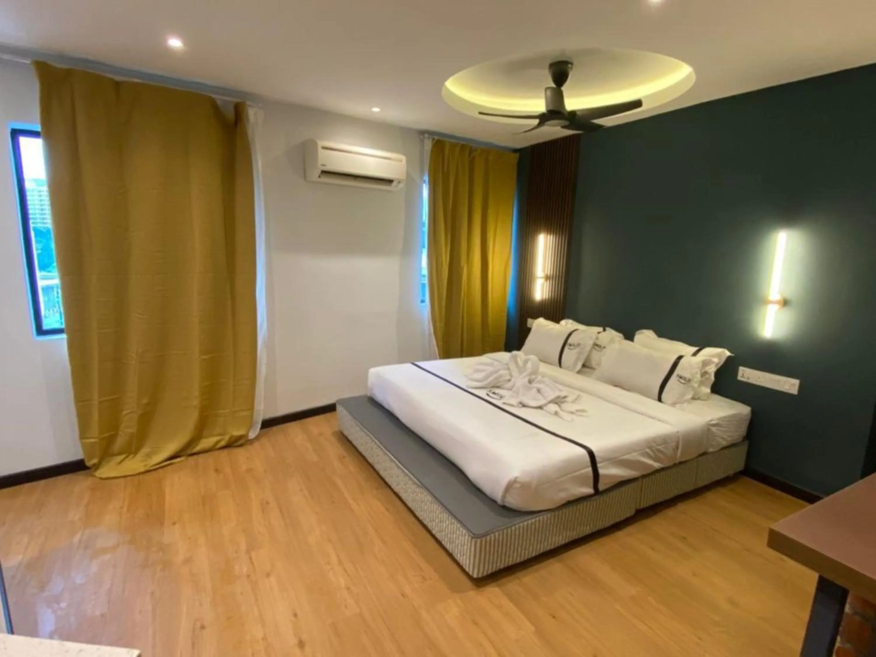 Bedroom, Bed in Sky Hotel Cheras Maluri