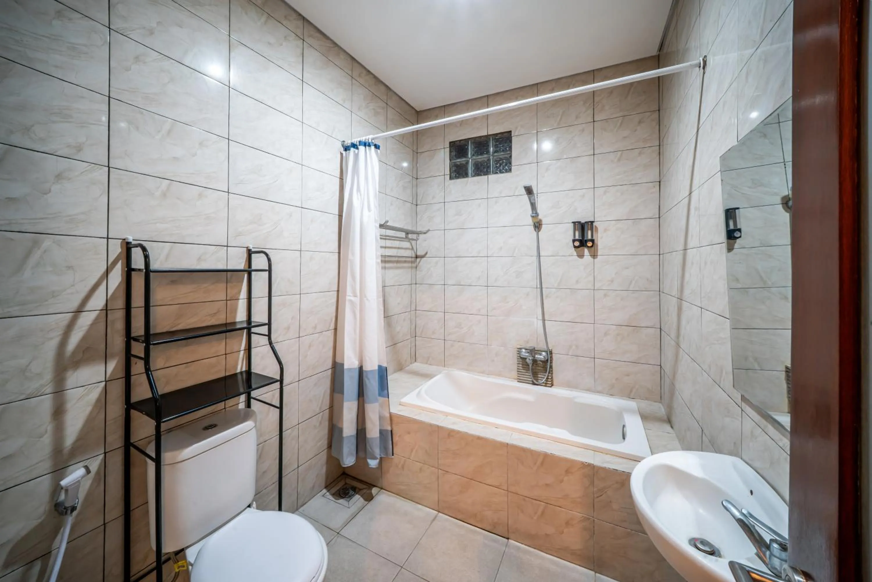 Bathroom in Dikubu Bali Villa and Suites