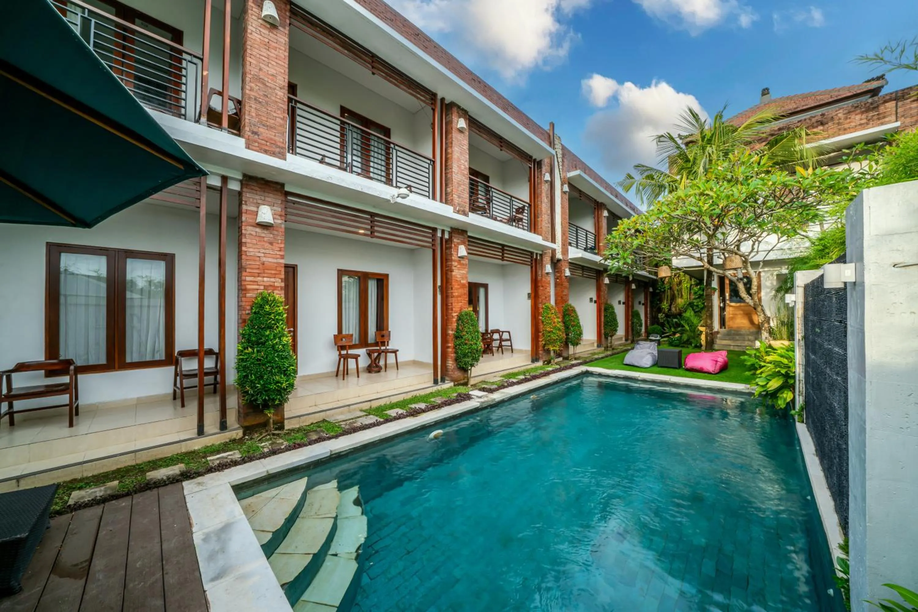 Swimming pool in Dikubu Bali Villa and Suites