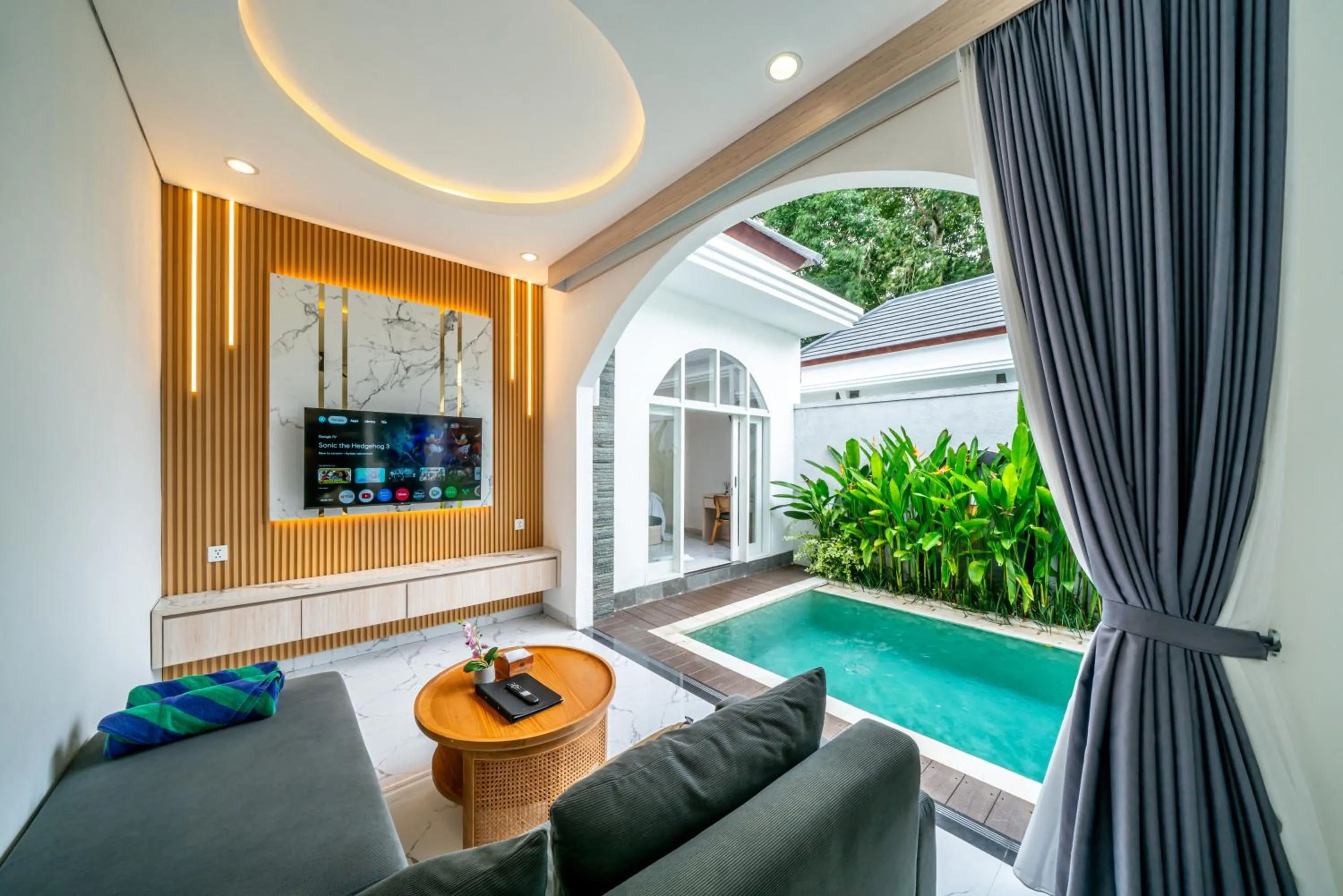 Swimming pool in Dikubu Bali Villa and Suites