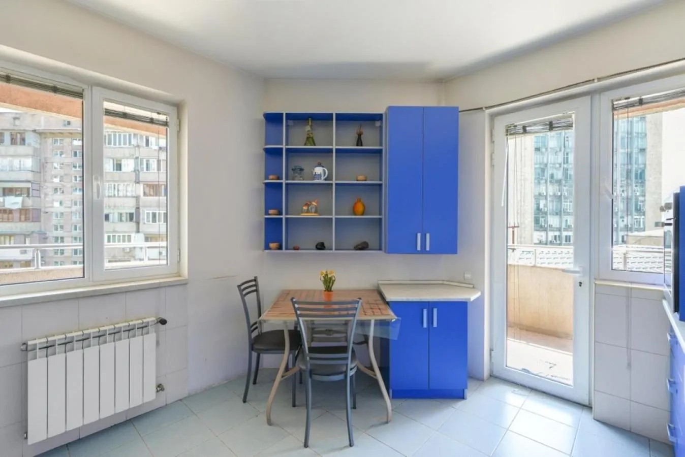 Dining area in RIS Central Apartments Yerevan