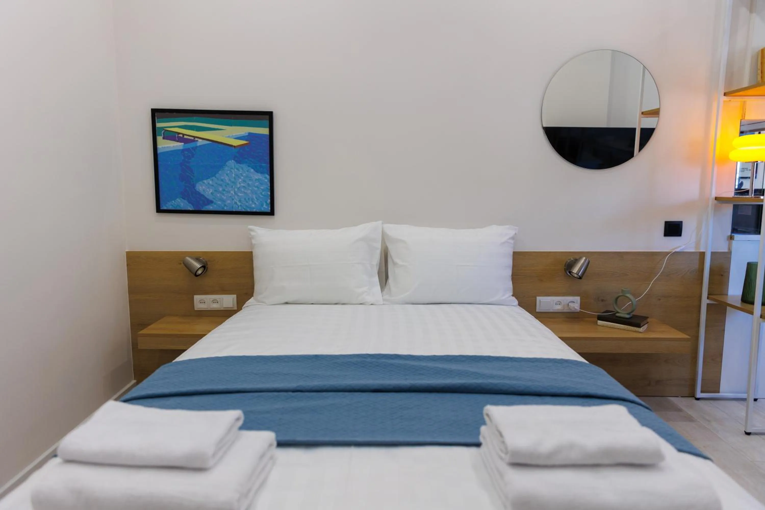 Bedroom, Bed in RIS Central Apartments Yerevan