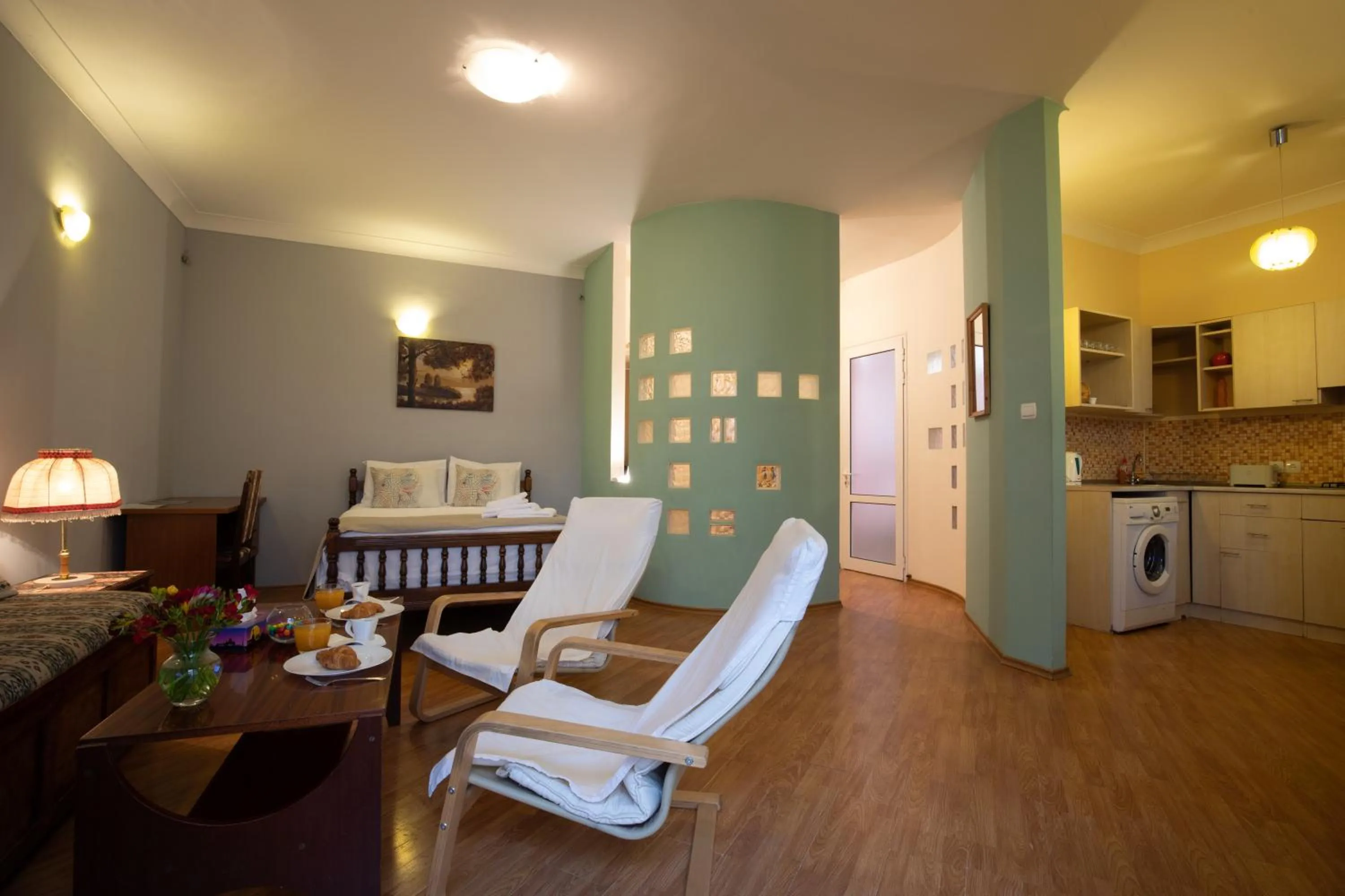 Photo of the whole room in RIS Central Apartments Yerevan