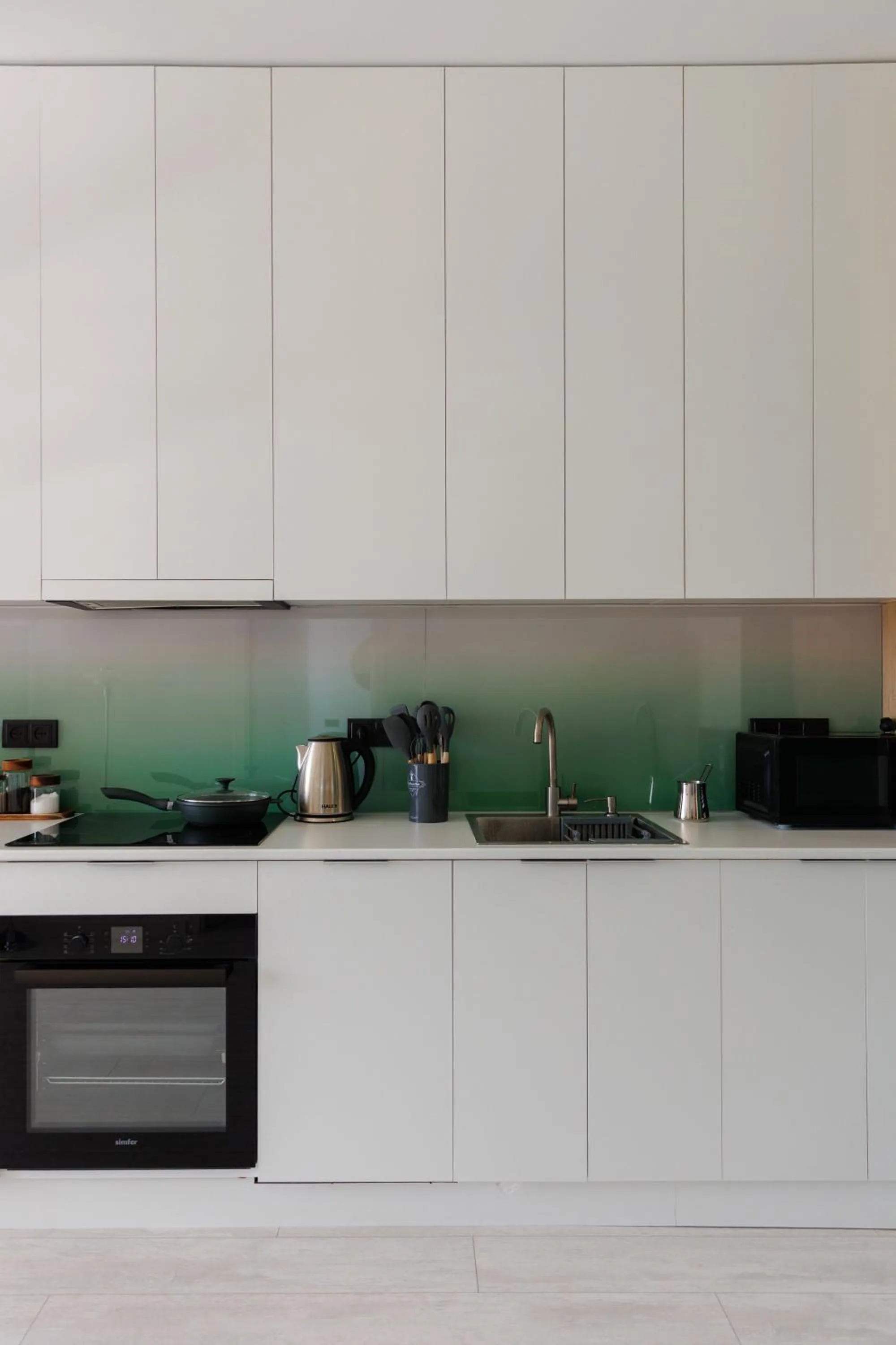 Kitchen or kitchenette in RIS Central Apartments Yerevan