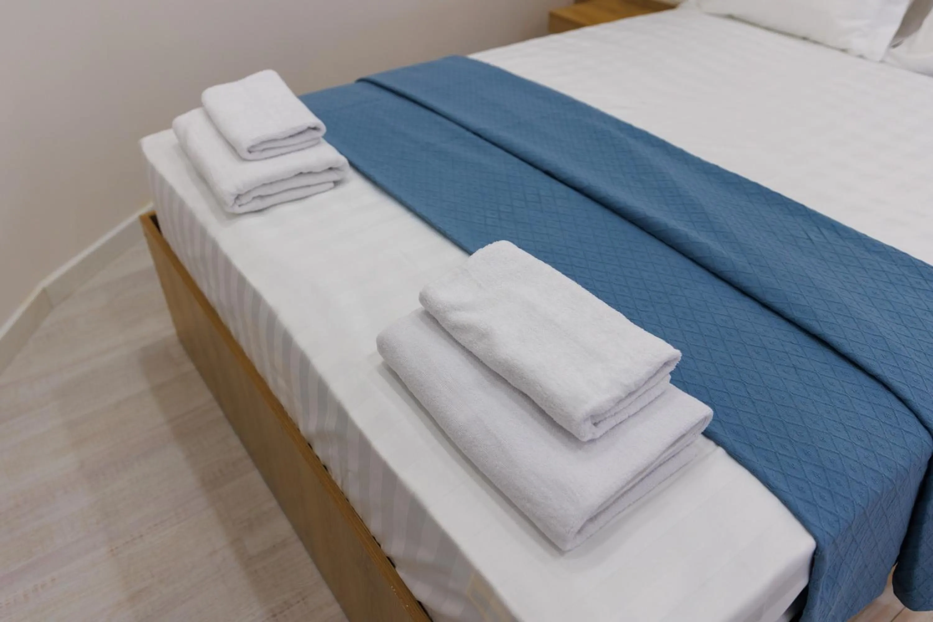 Bed in RIS Central Apartments Yerevan