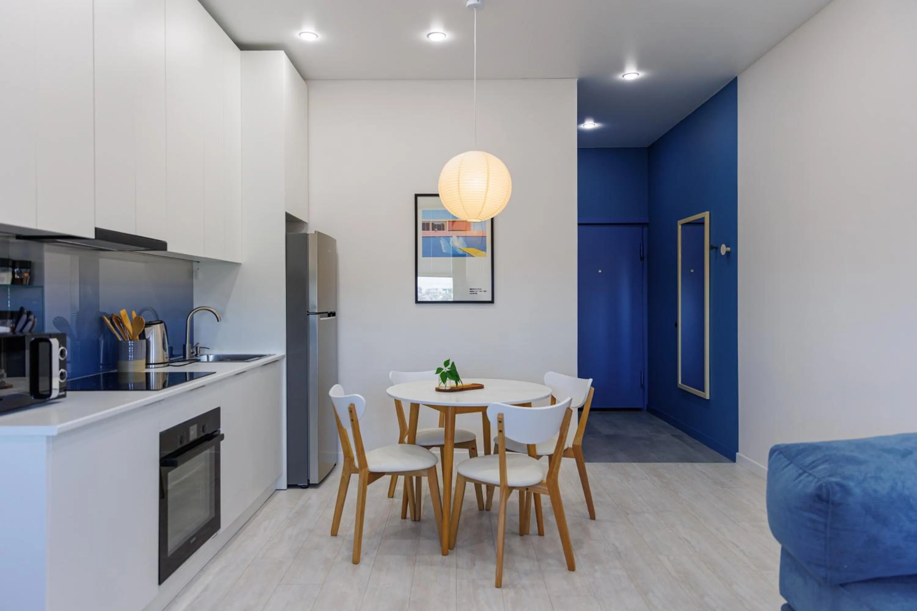 Kitchen or kitchenette in RIS Central Apartments Yerevan