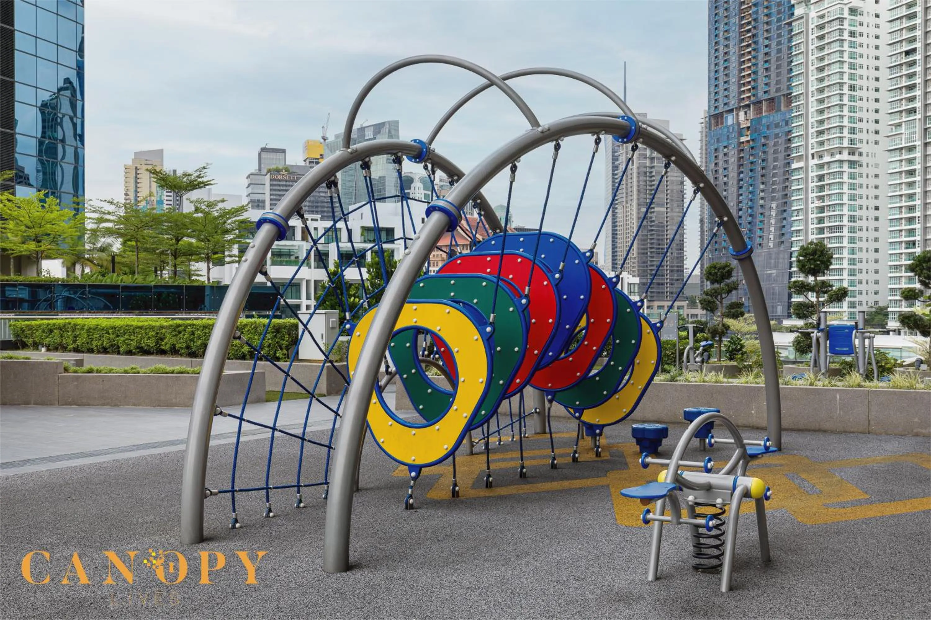 Children play ground in The Manor Signature Residence, Kuala Lumpur
