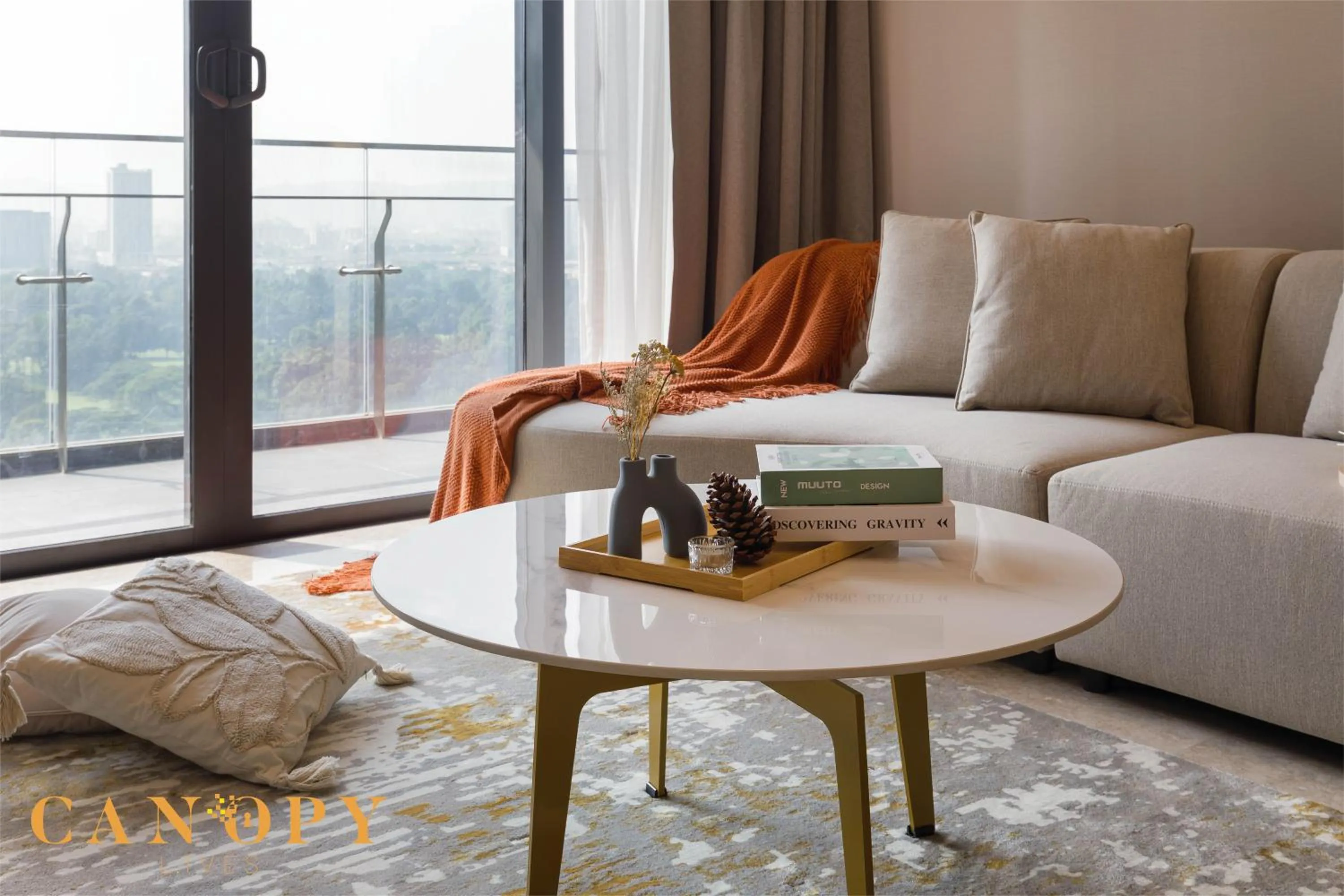 Living room in The Manor Signature Residence, Kuala Lumpur