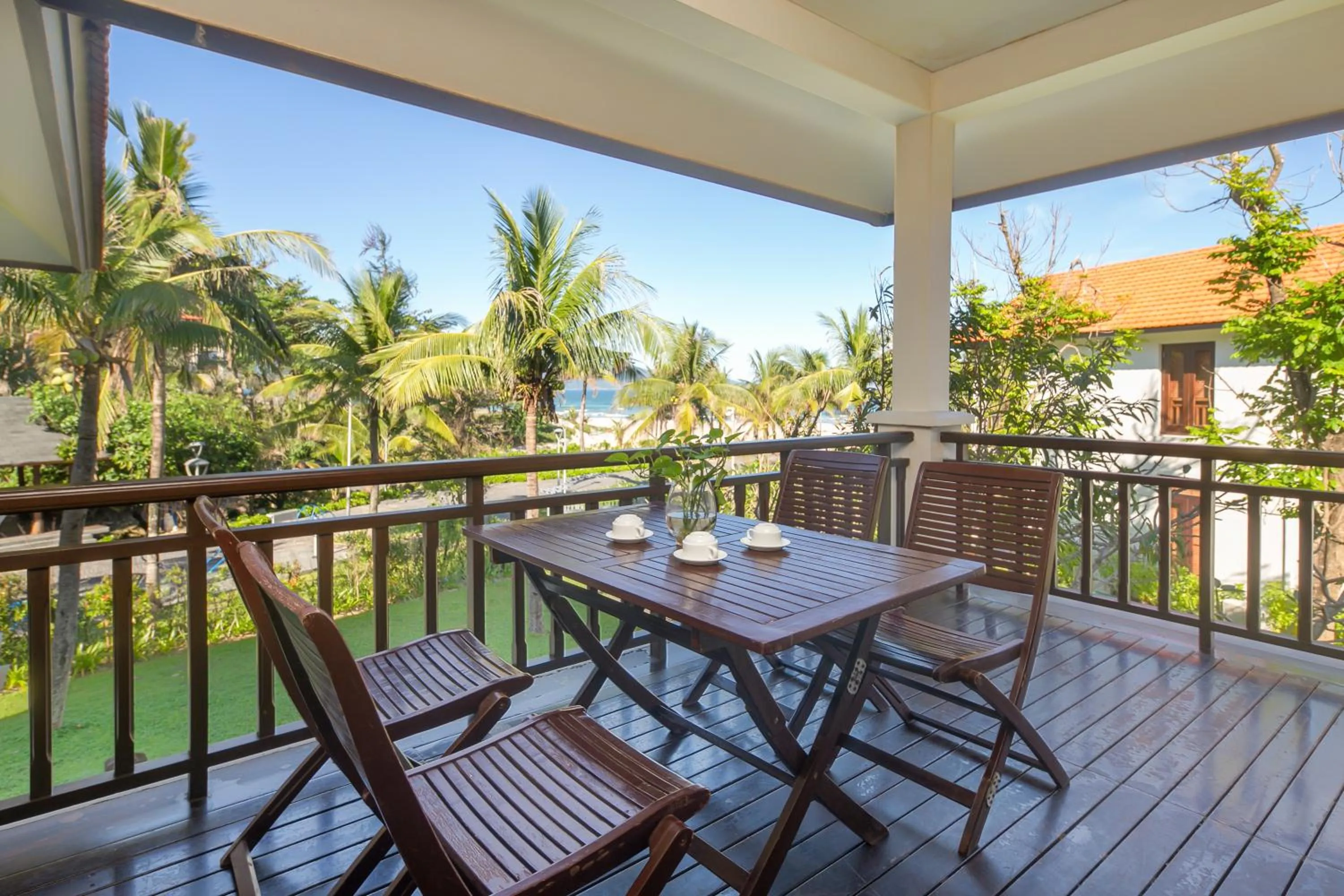 Patio in Purama Villas Luxury Resort Da Nang