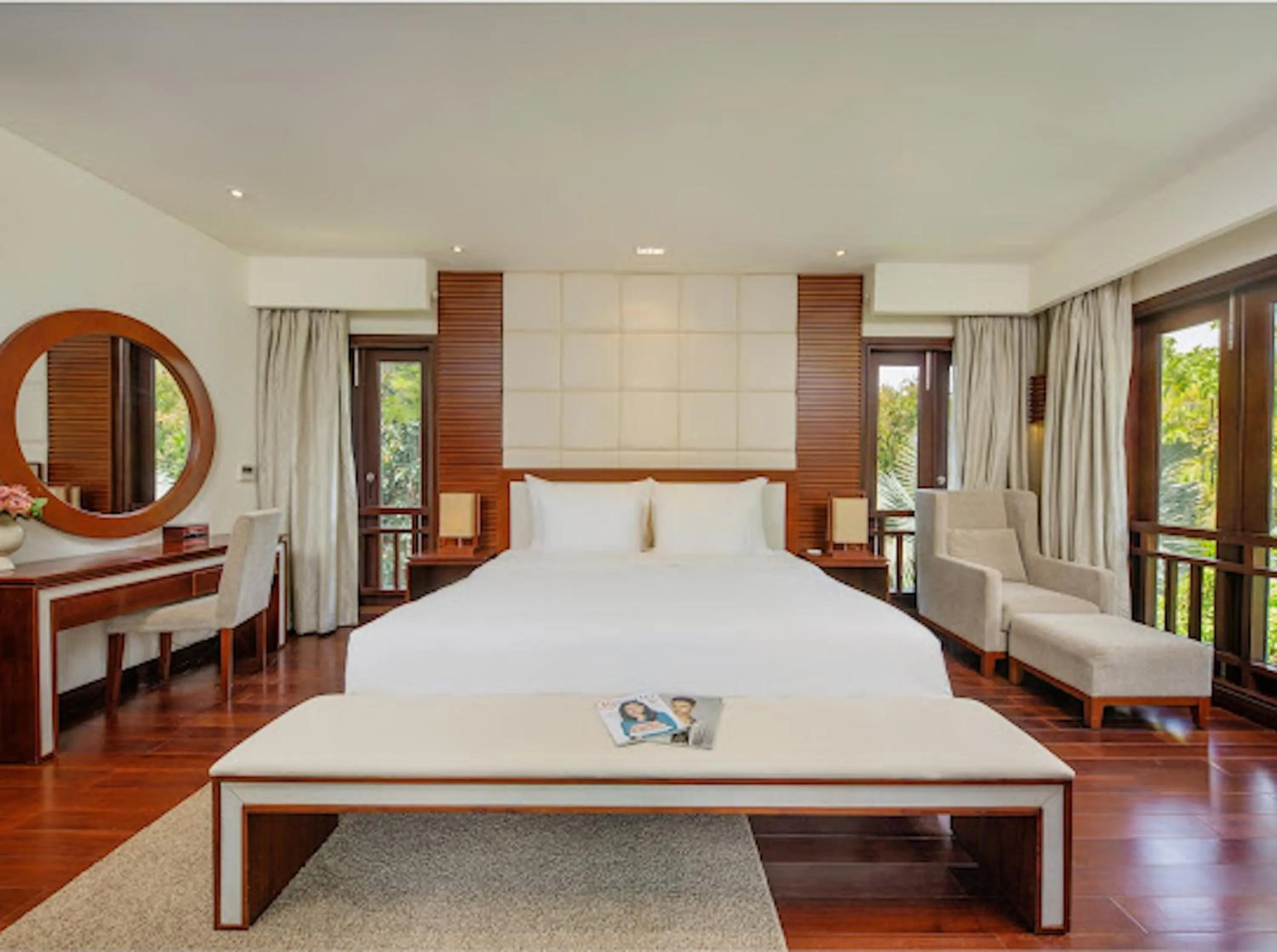 Bed in Purama Villas Luxury Resort Da Nang