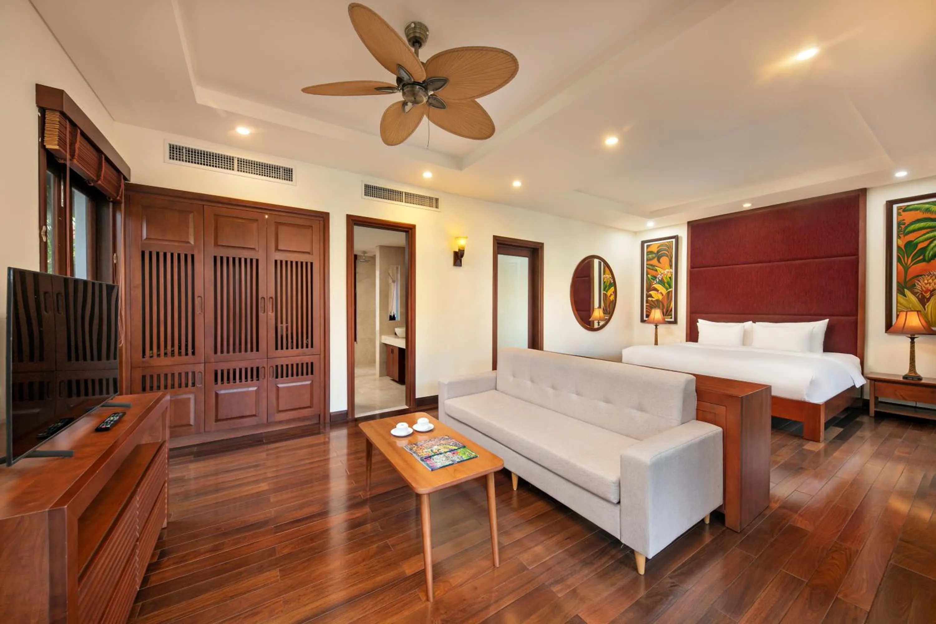 Bed in Purama Villas Luxury Resort Da Nang