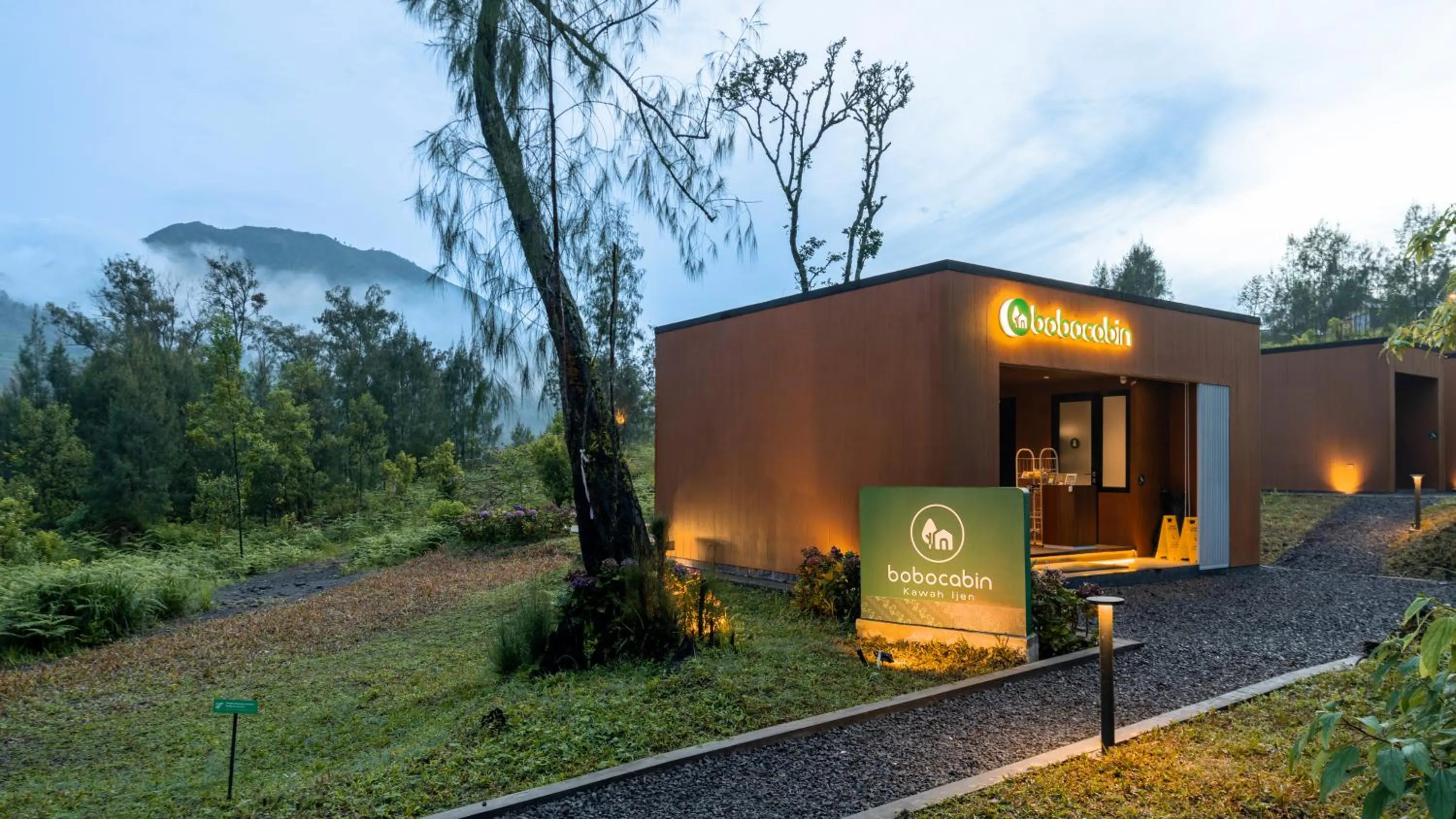 Lobby or reception in Bobocabin Kawah Ijen, Banyuwangi
