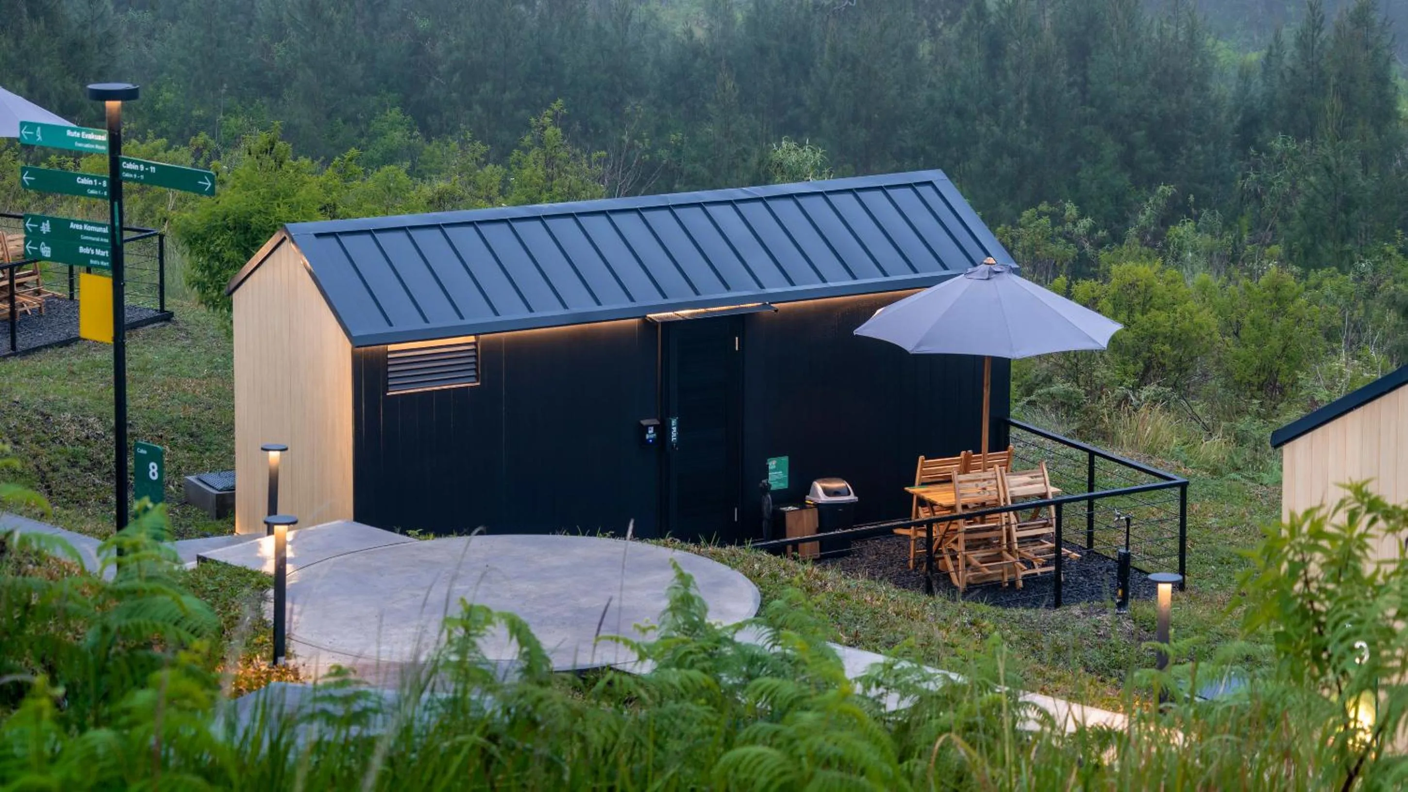 Property building in Bobocabin Kawah Ijen, Banyuwangi