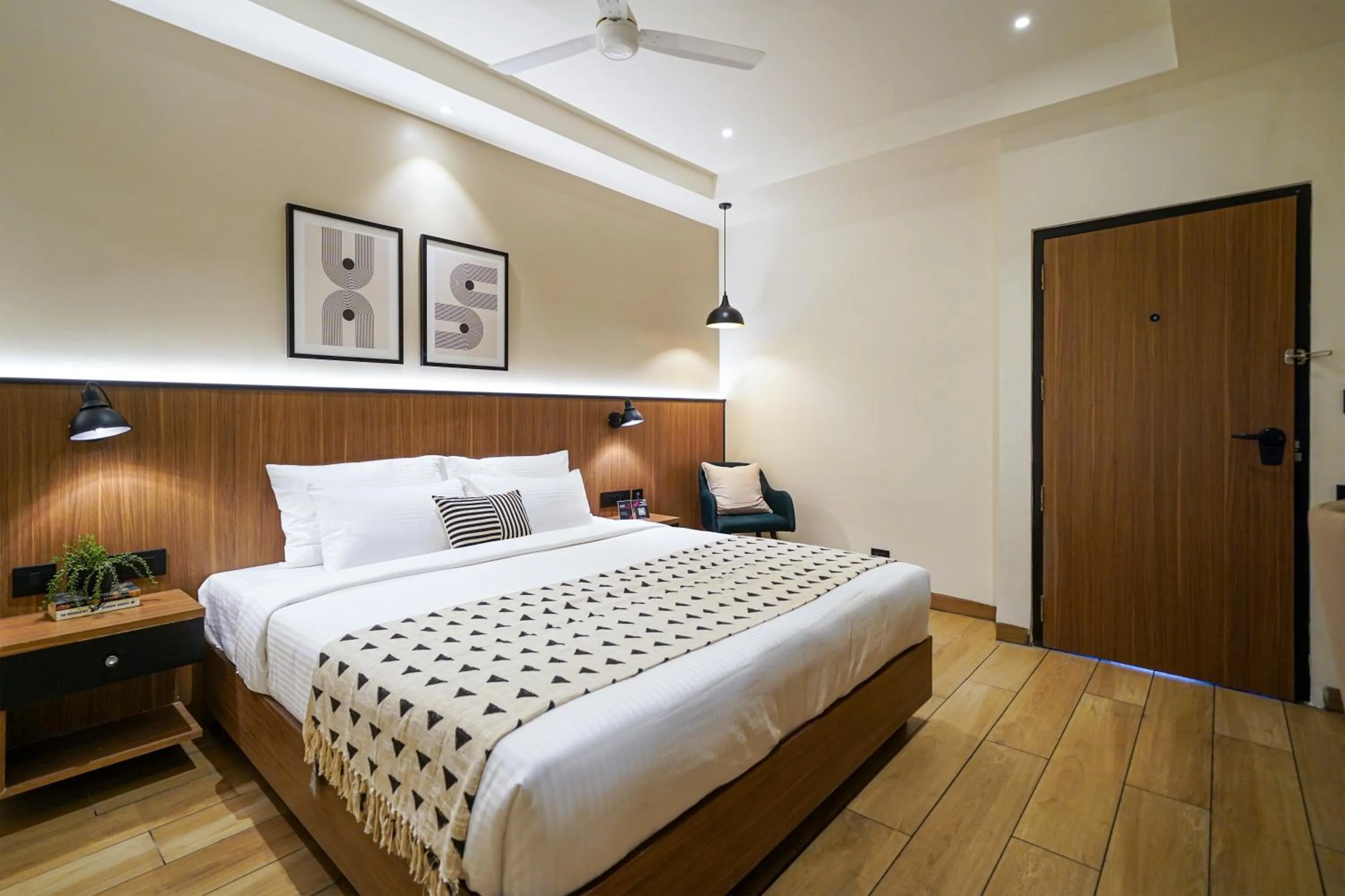 Bed in Olive Hotel Benz Circle, Vijayawada by Embassy Group