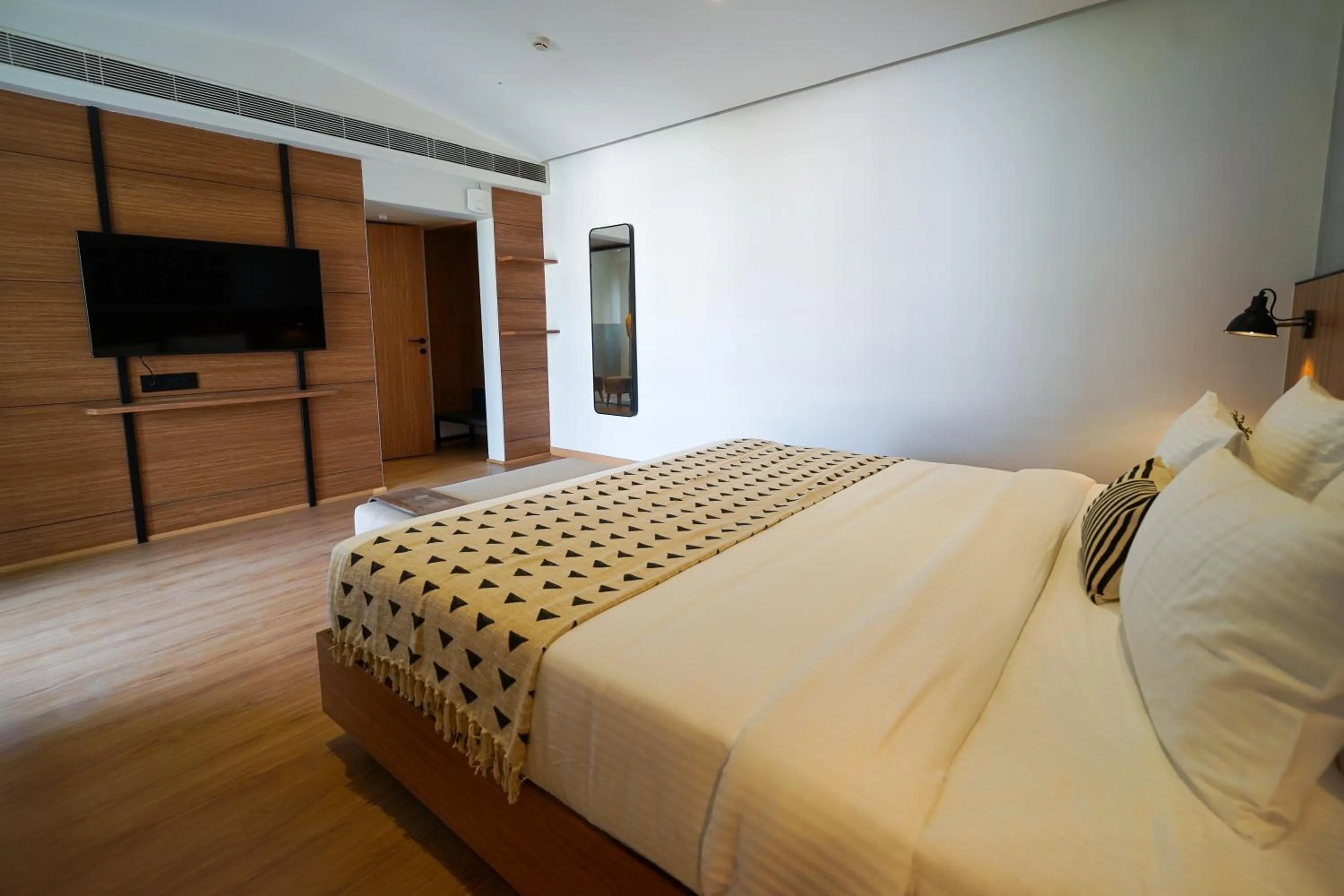 Bed in Olive Hotel Benz Circle, Vijayawada by Embassy Group