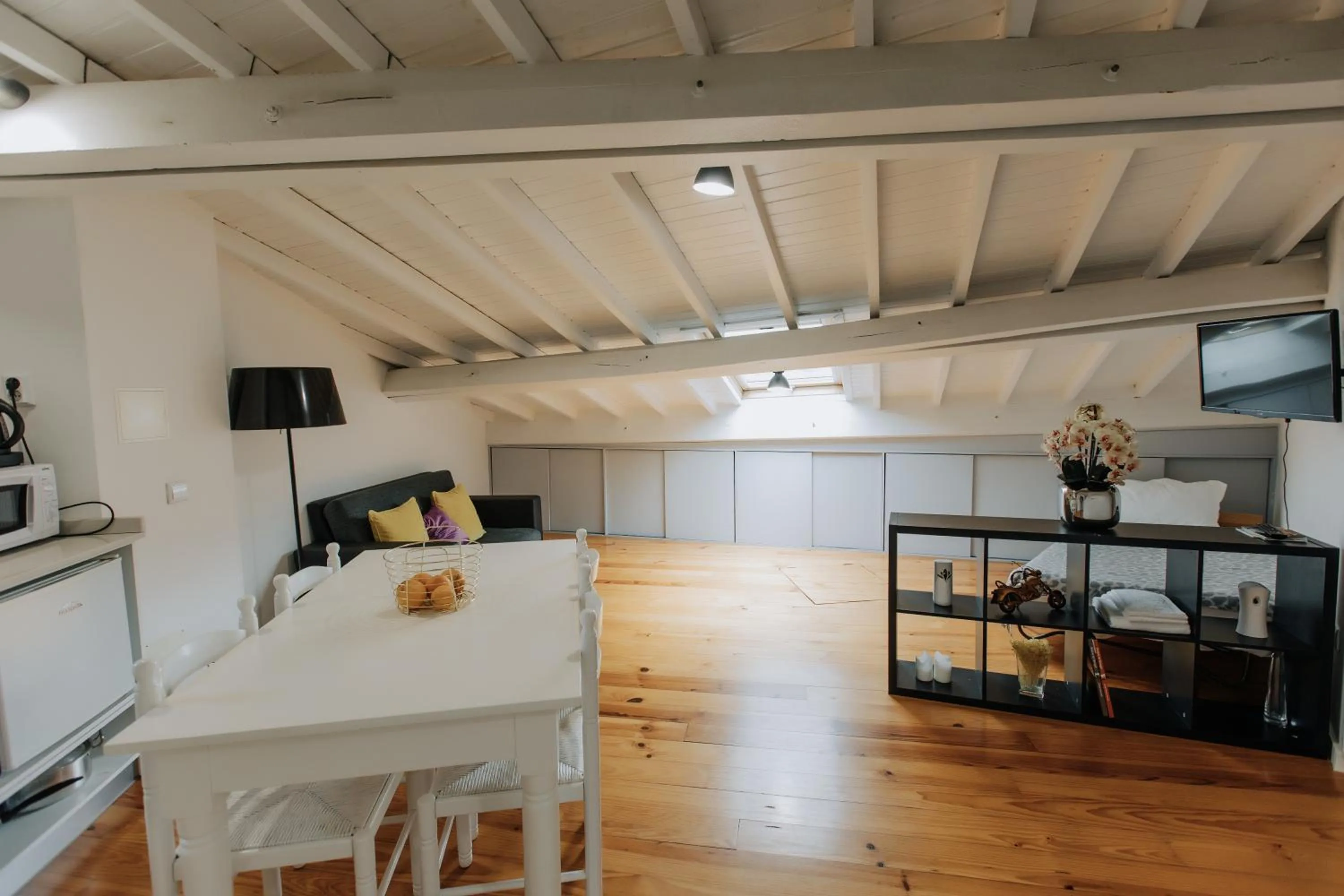 Kitchen or kitchenette in Trovador Guest House