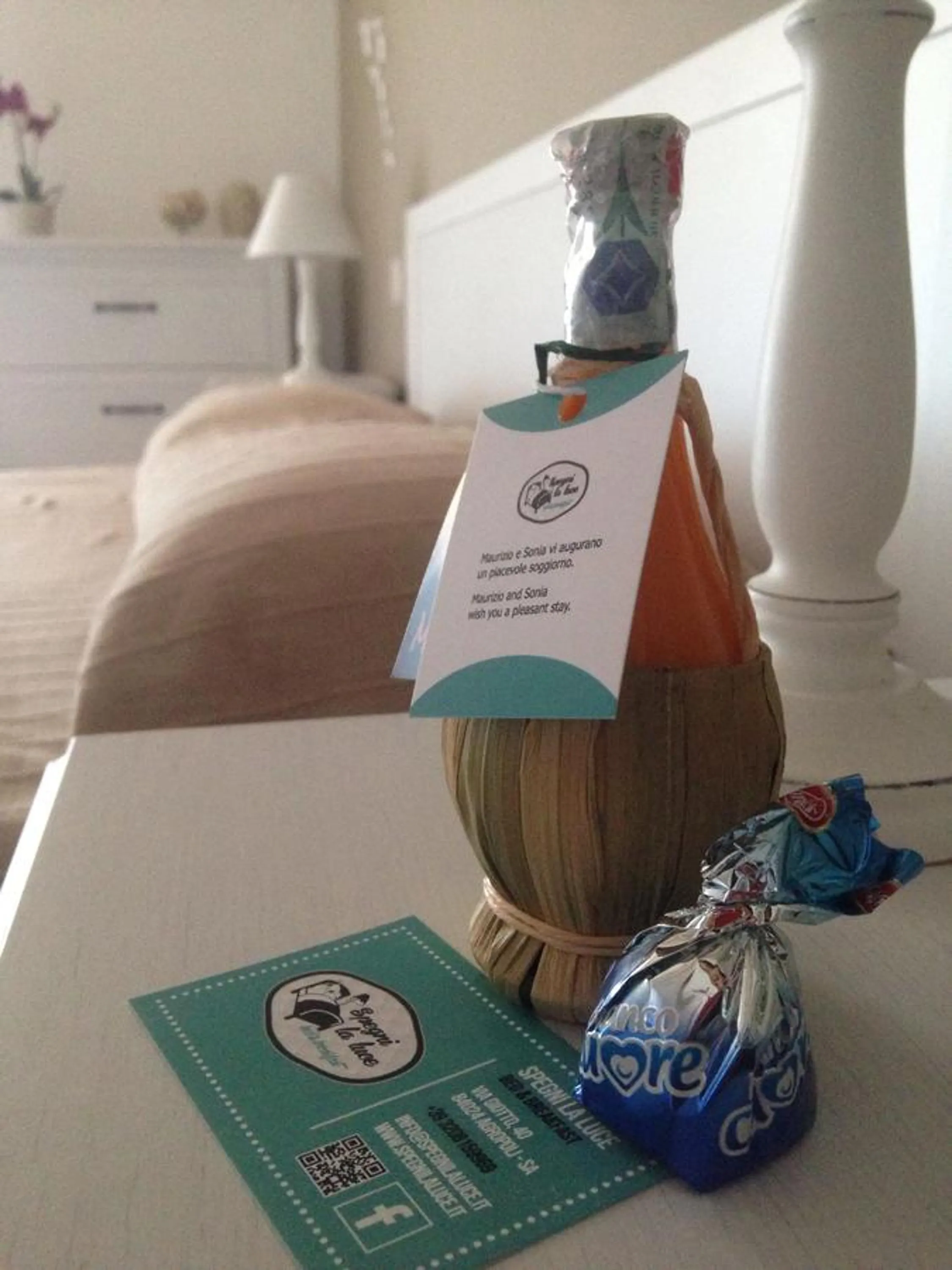 Decorative detail in Spegni La Luce b&b