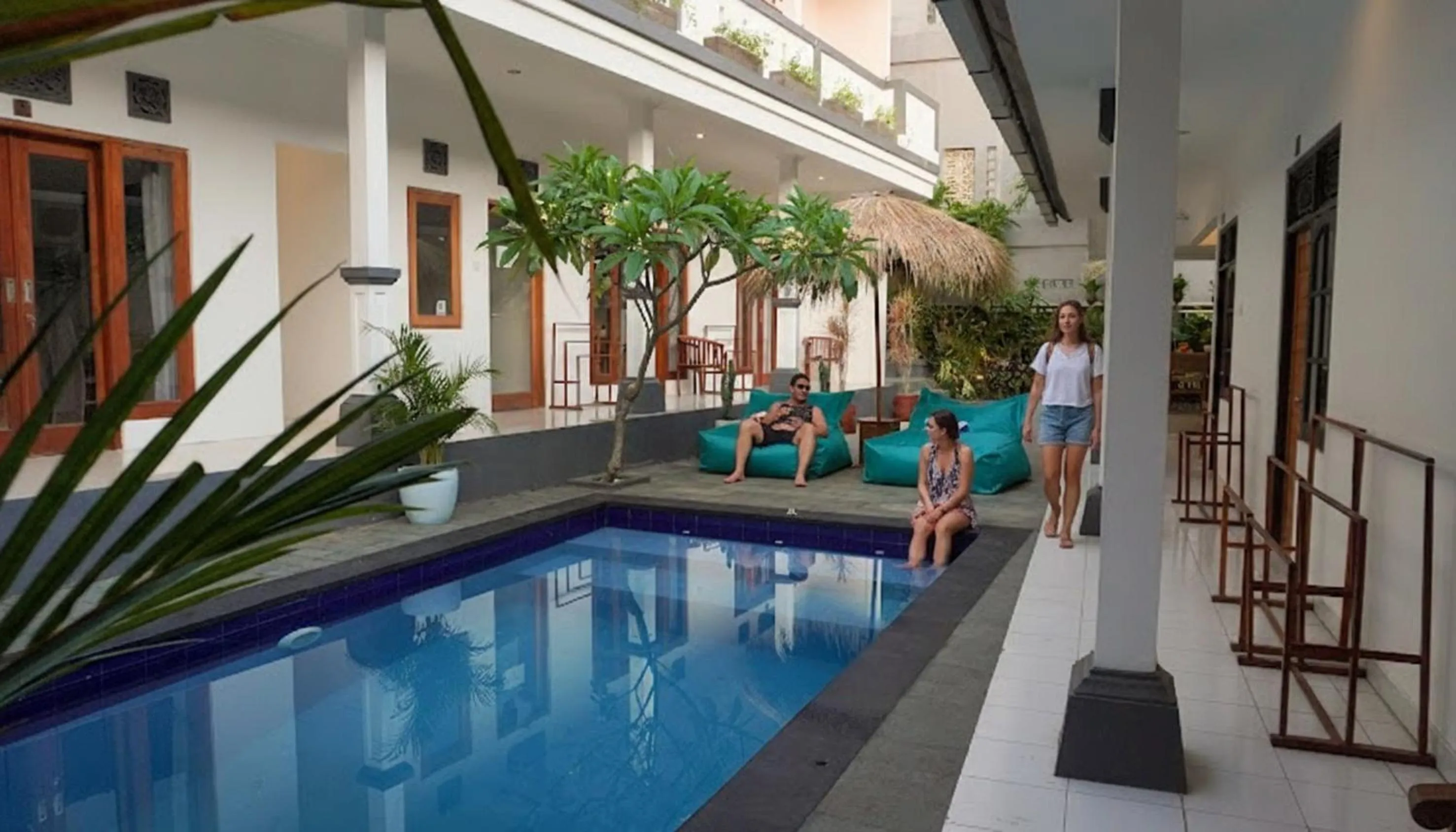 Pool view in Summer of Surf Canggu