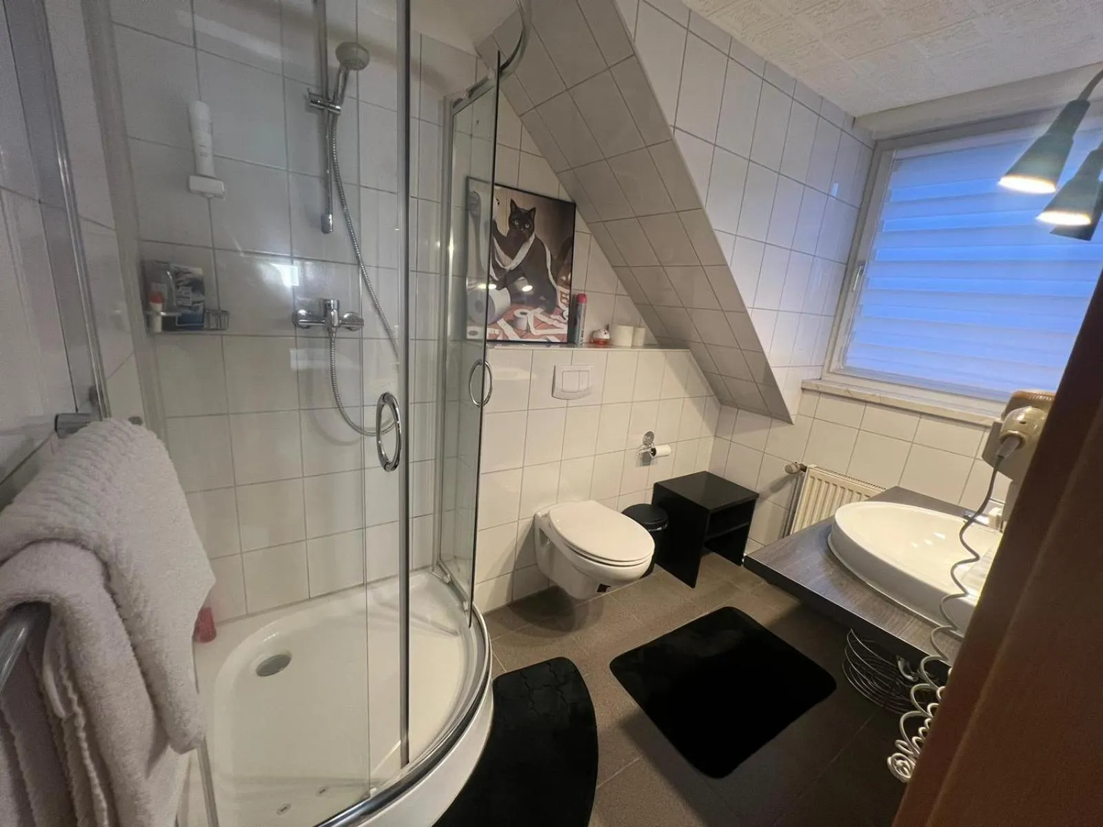 Bathroom in WOB Hotel