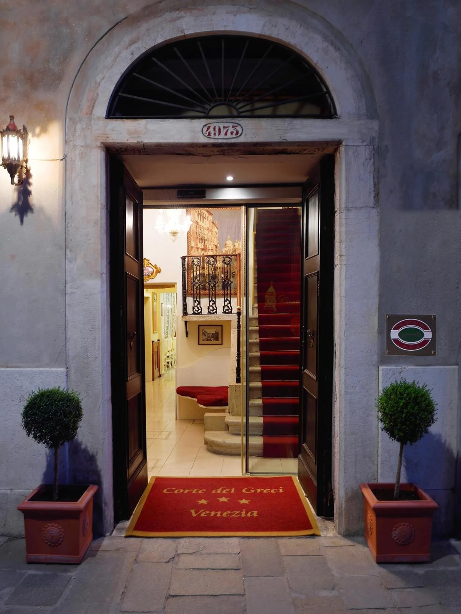 Facade/entrance in Hotel Corte dei Greci