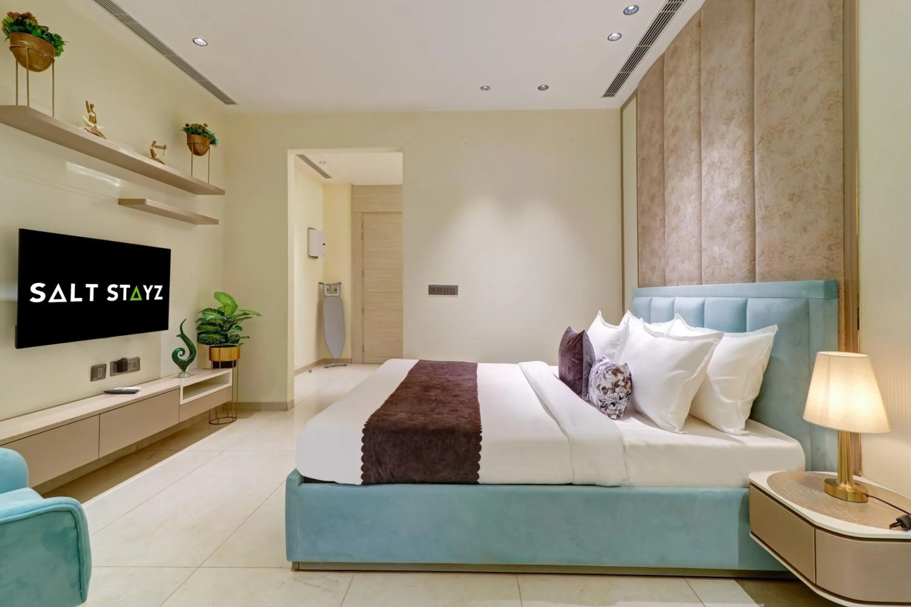 Bed in Saltstayz Trinity - Chandigarh Mohali