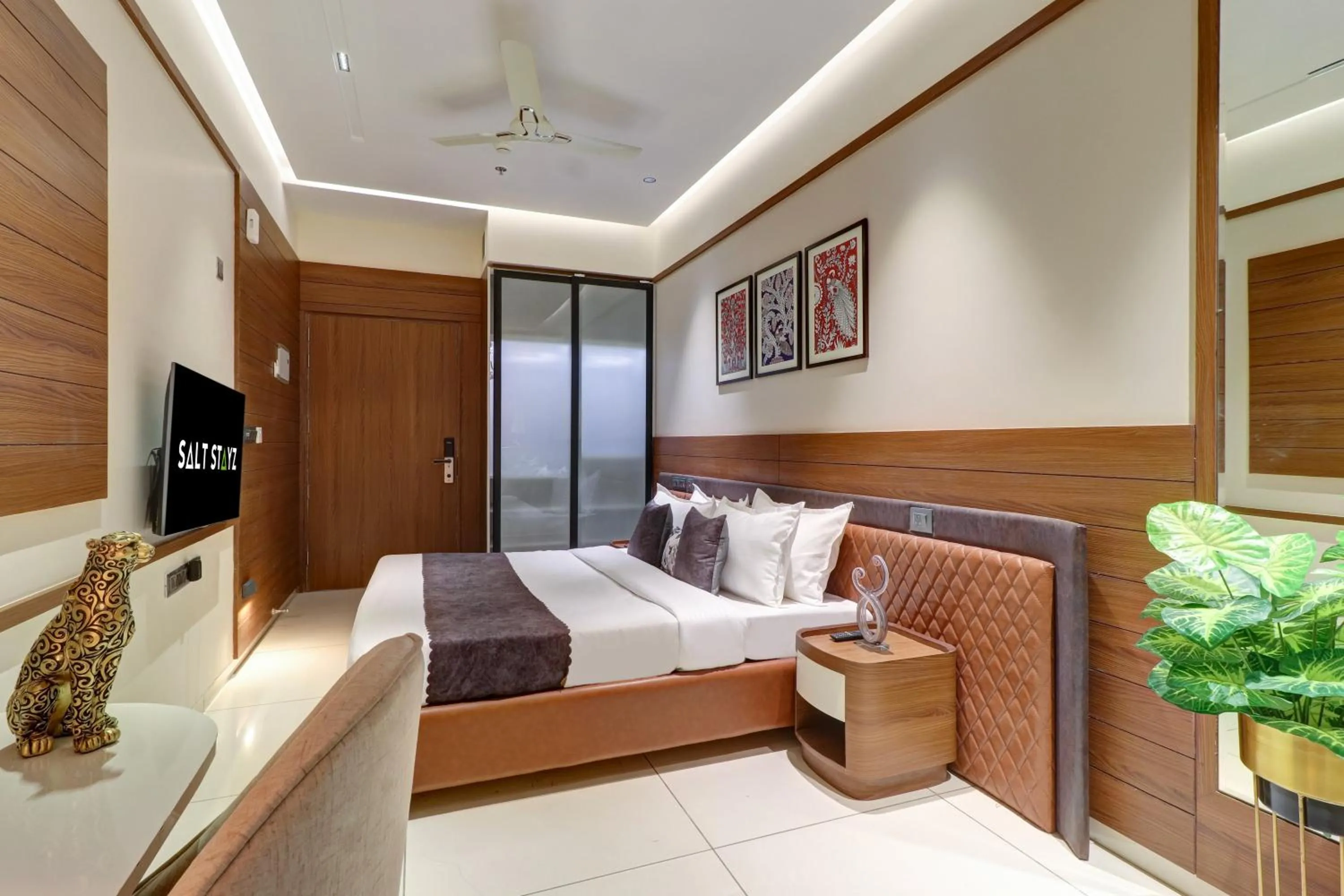 Bed in Saltstayz Trinity - Chandigarh Mohali
