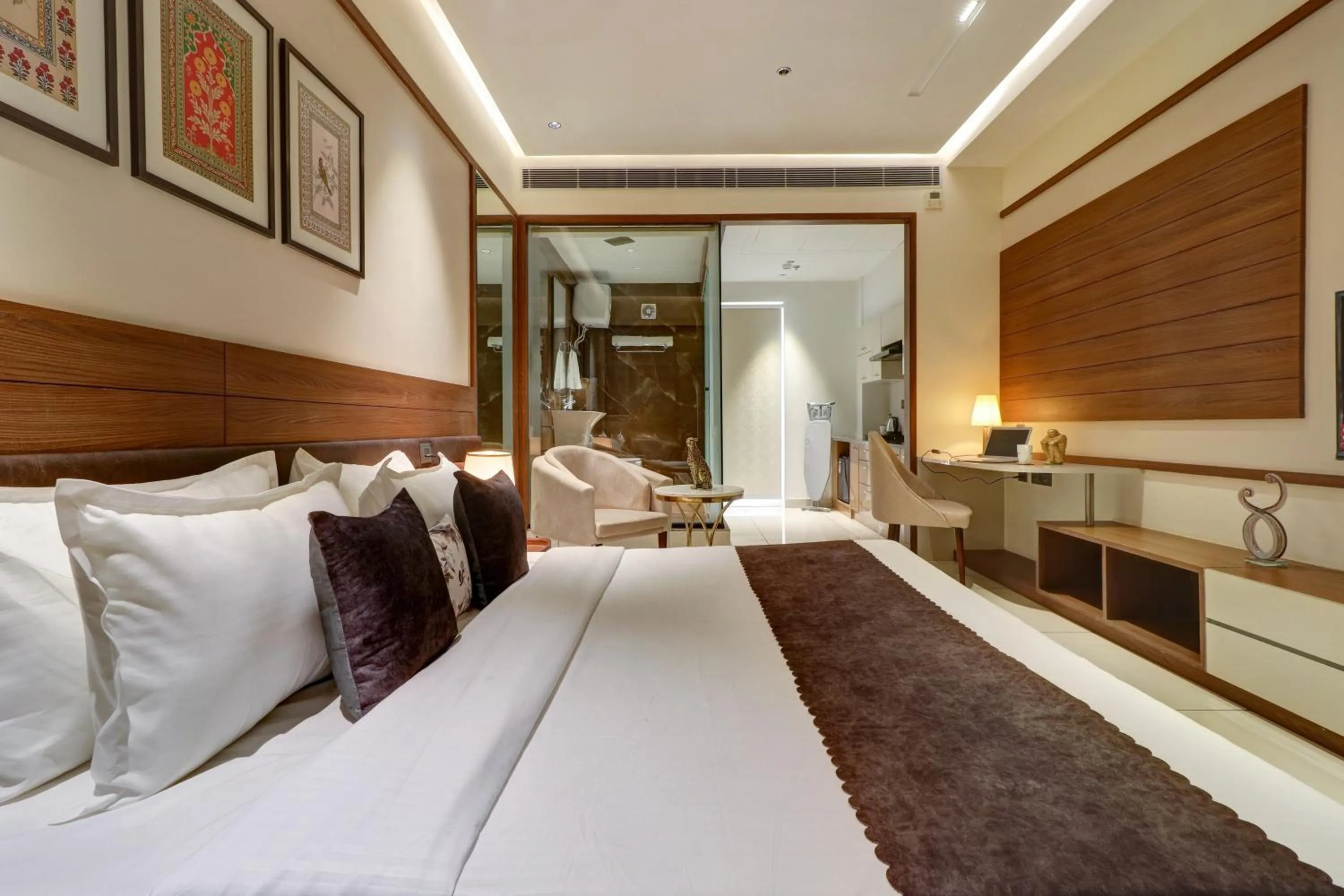 Bed in Saltstayz Trinity - Chandigarh Mohali