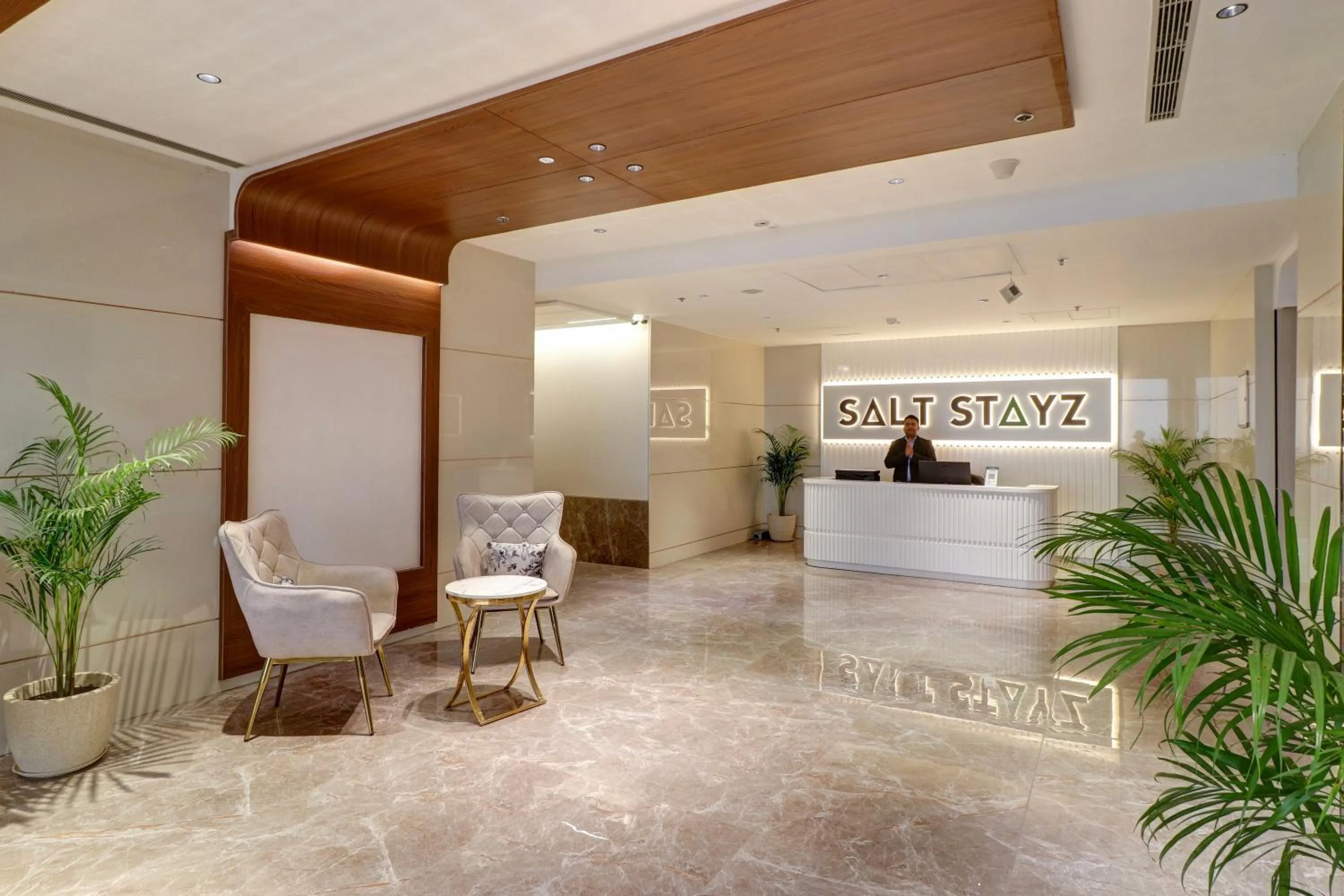 Living room in Saltstayz Trinity - Chandigarh Mohali