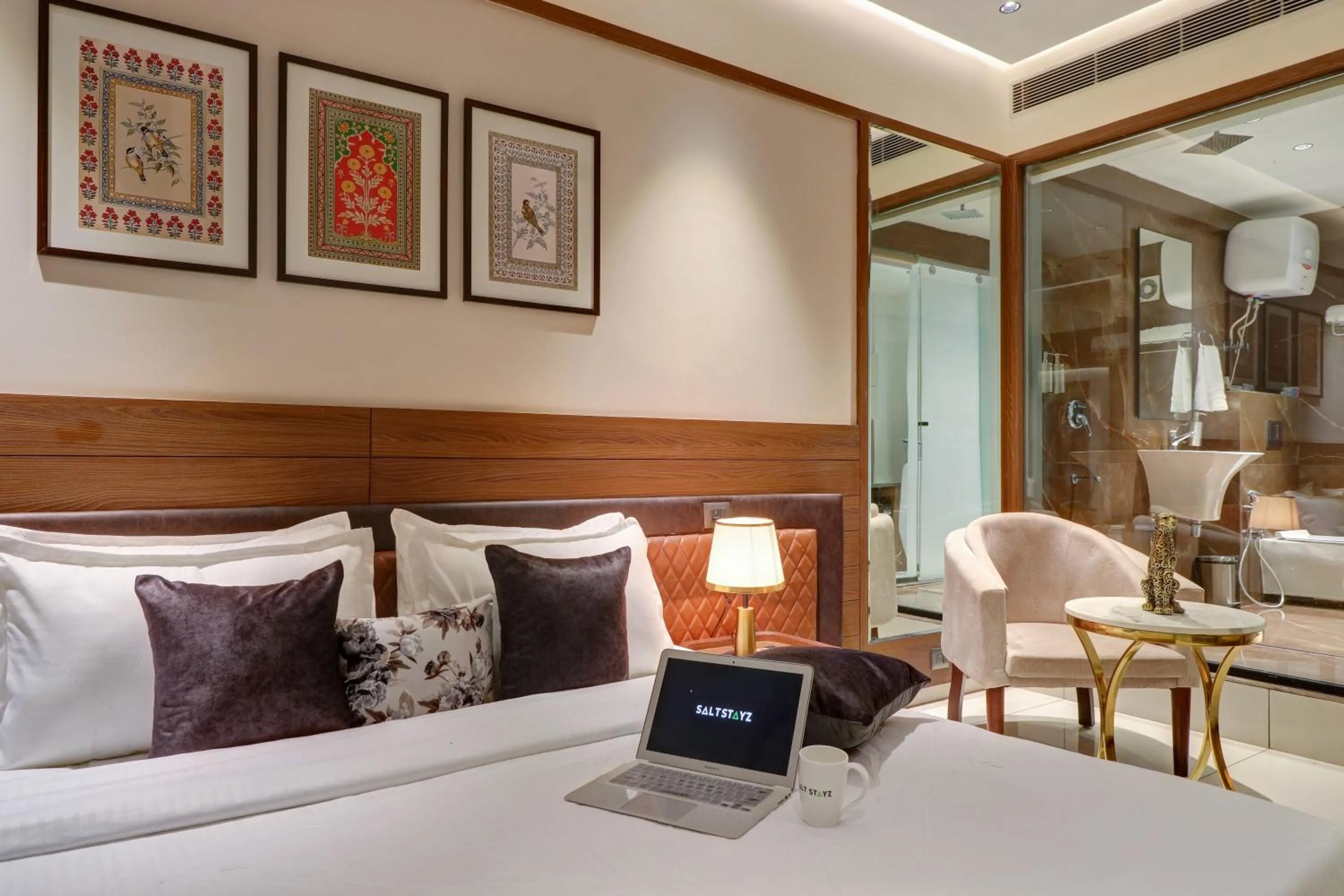 Bed in Saltstayz Trinity - Chandigarh Mohali