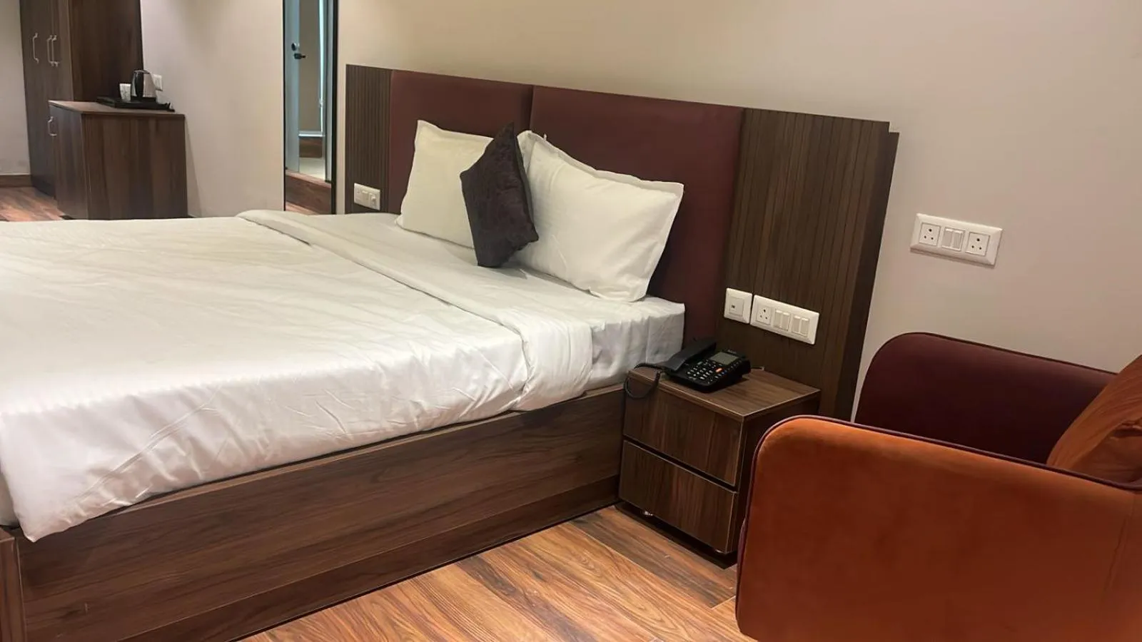 Bed in Saltstayz Trinity - Chandigarh Mohali