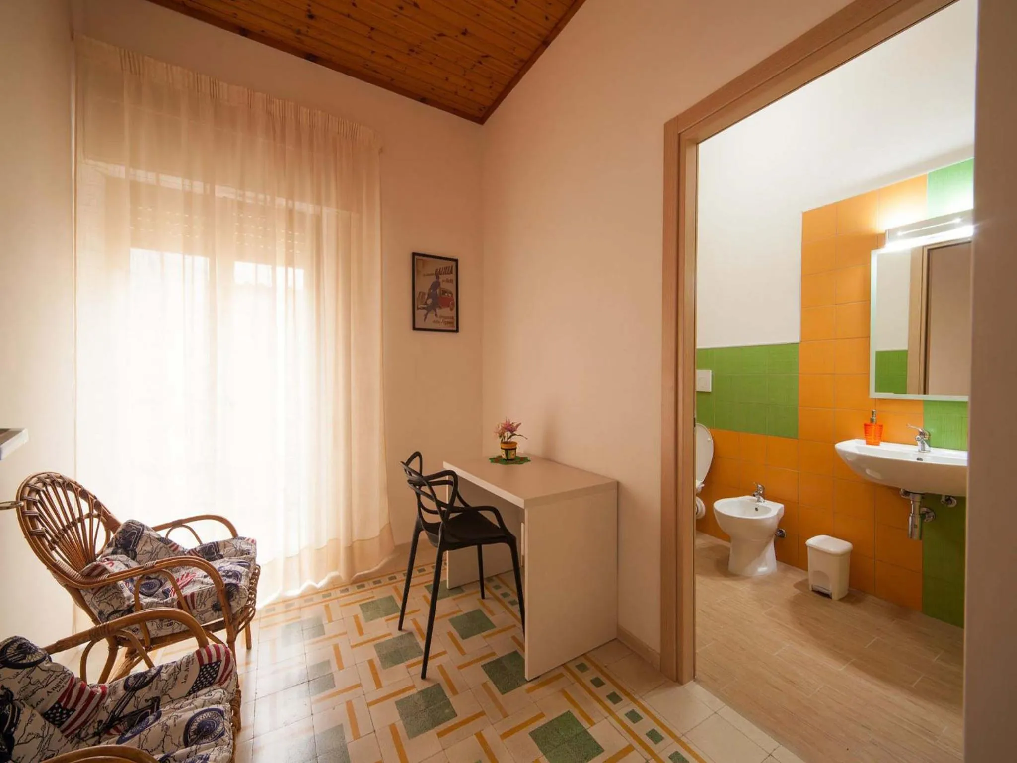 Living room in Belle Epoque B&B