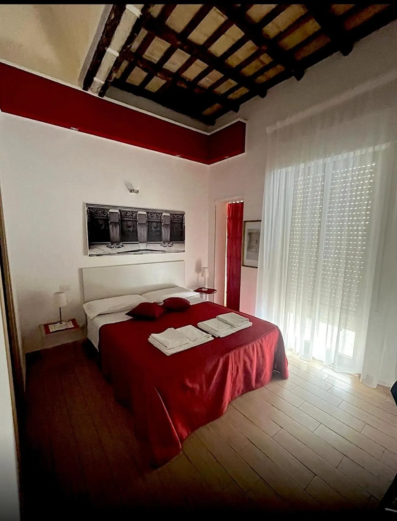 Bed in Belle Epoque B&B