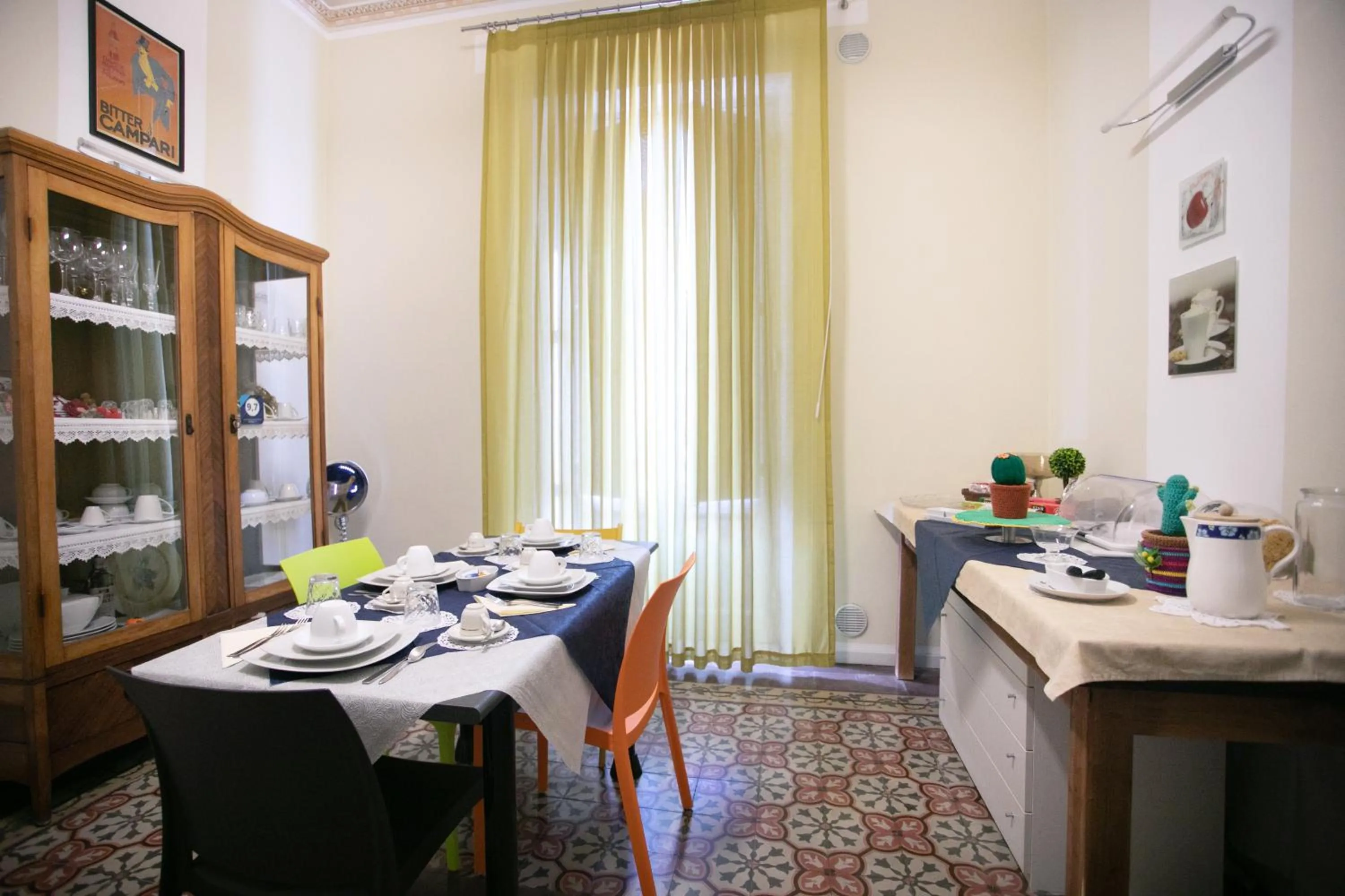 Continental breakfast in Belle Epoque B&B