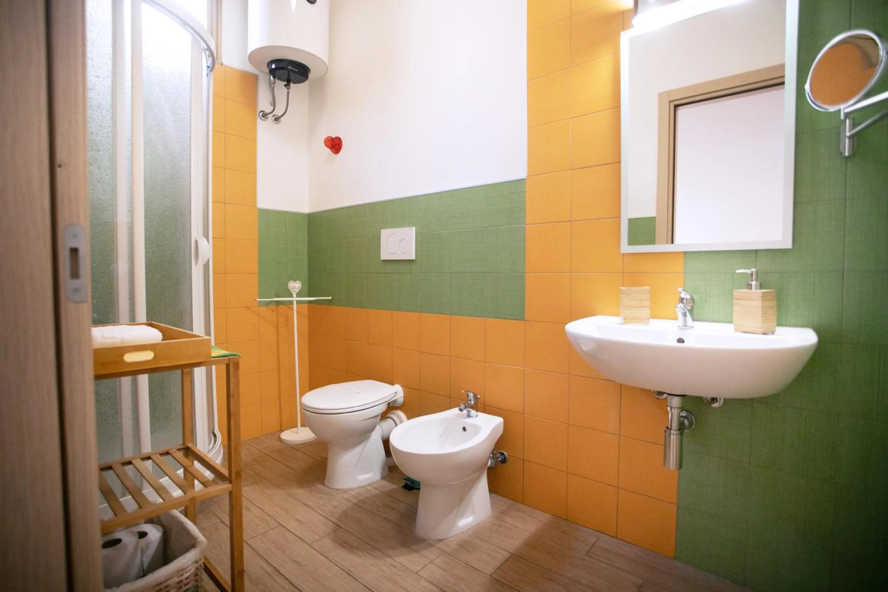 Shower in Belle Epoque B&B