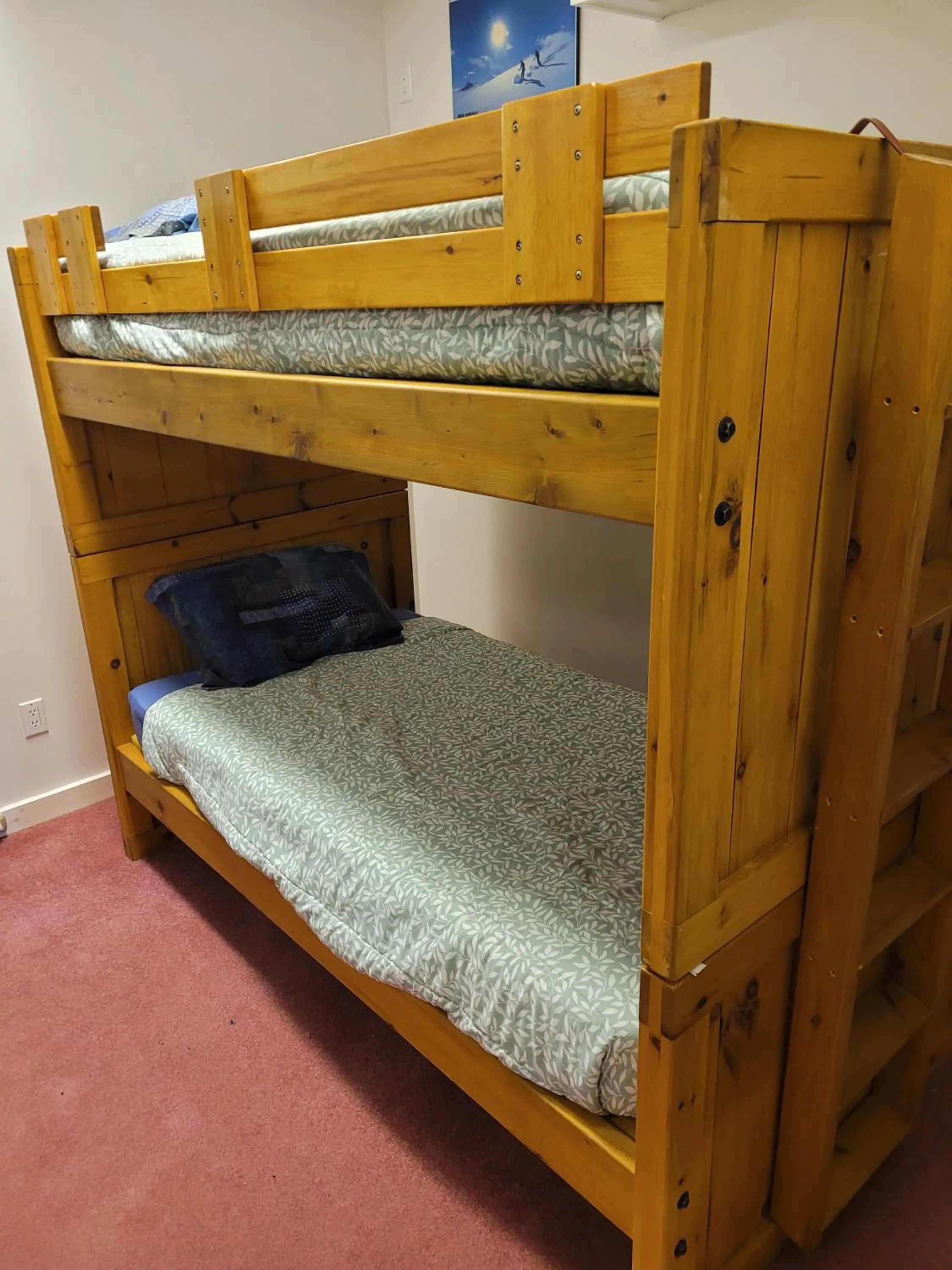 Bed in Bowering Lodge