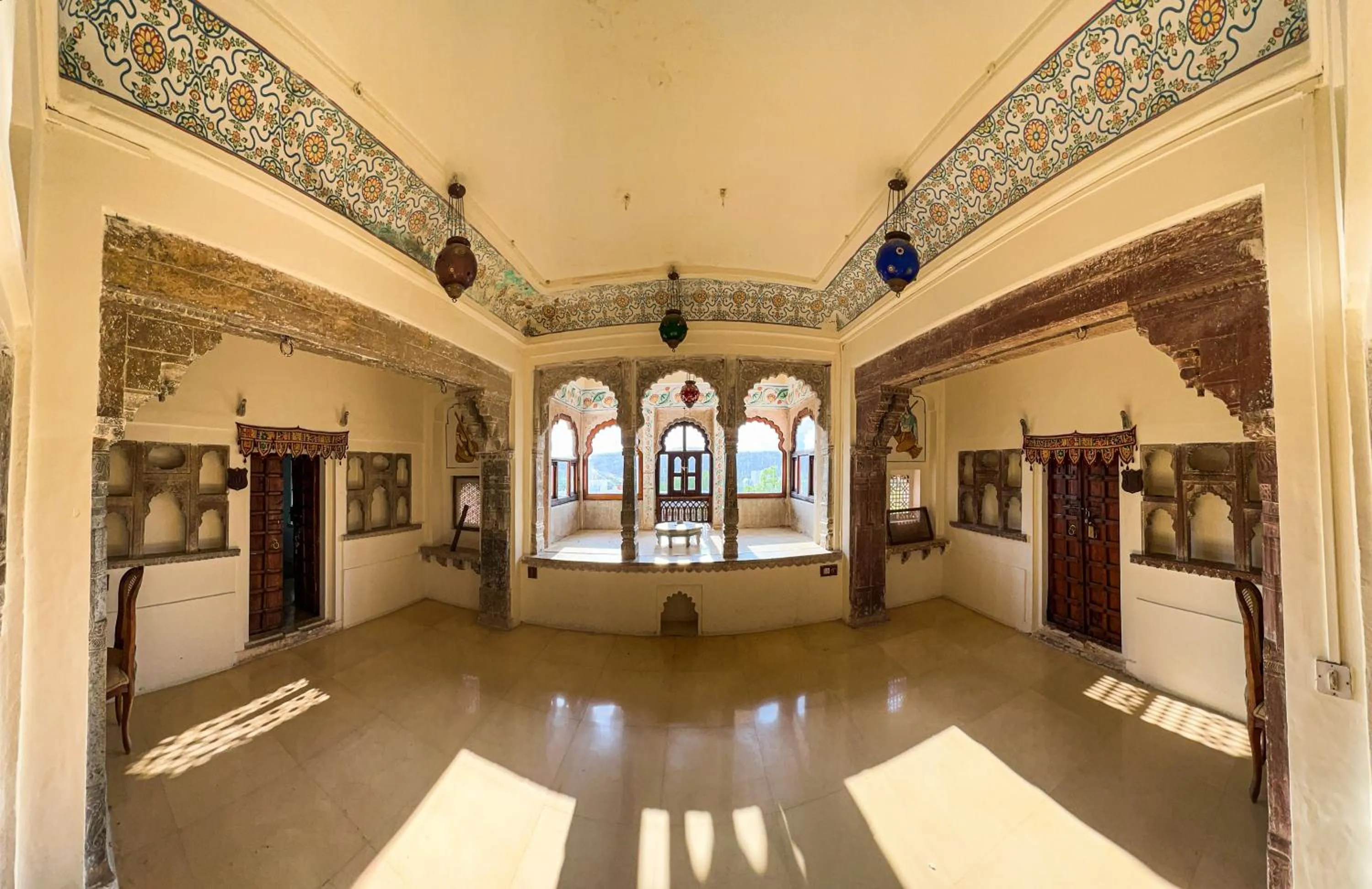 Lobby or reception in Hotel Castle Bijaipur